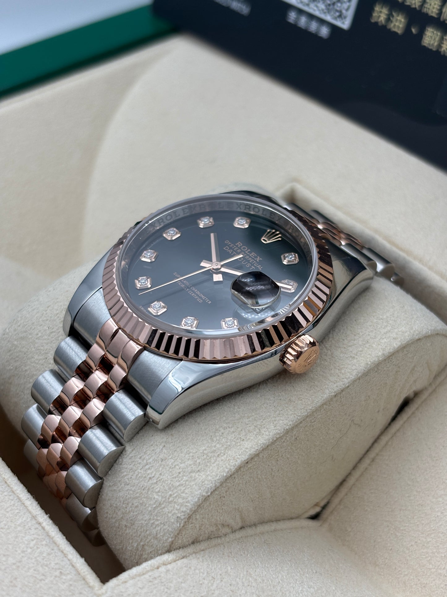 二手 USED  ROLEX 勞力士 DATEJUST 116231 黑色鑽石字 亂碼 淨錶 WATCH ONLY