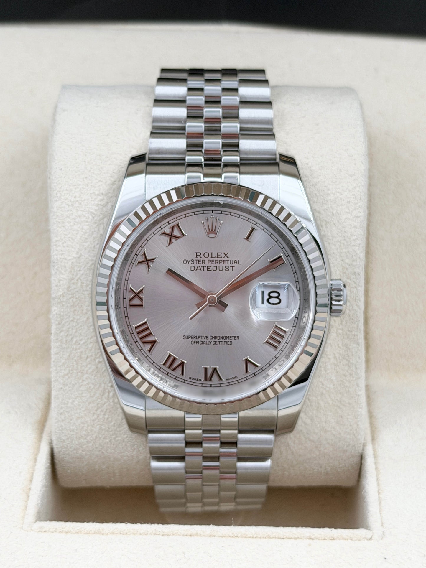 ROLEX 勞力士 DATEJUST 116234 銀色面 2011年