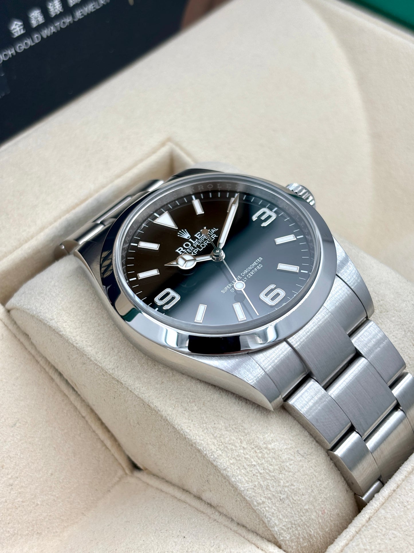 [SOLD OUT]二手 USED  ROLEX 勞力士 EXPLORER 224270 黑色 2024年5月 全套 FULL SET
