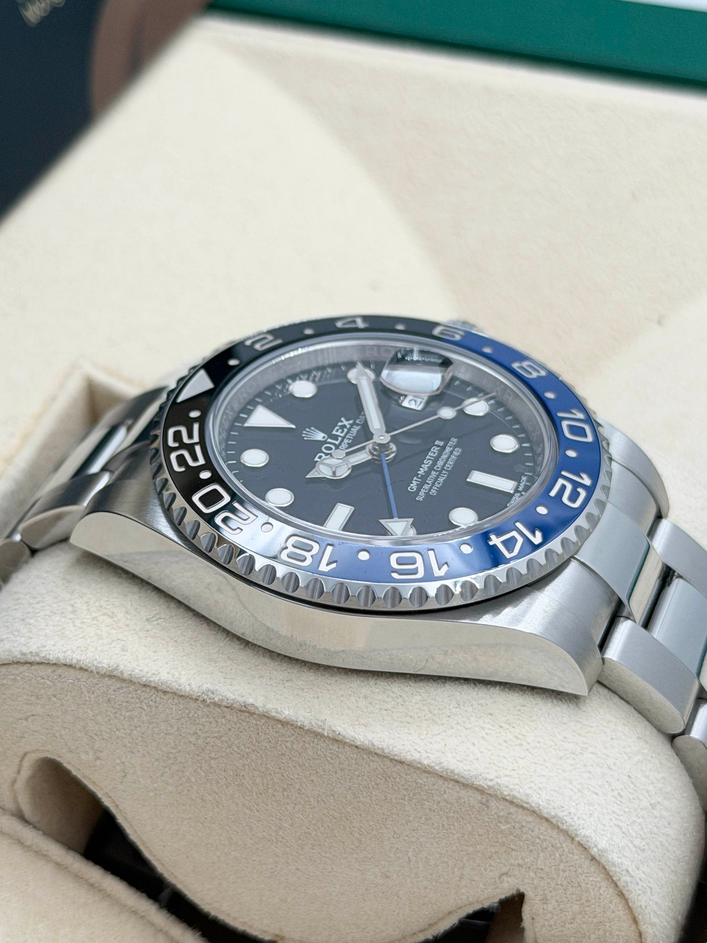 ROLEX 勞力士 GMT-MASTER II 116710BLNR BATMAN 2016年