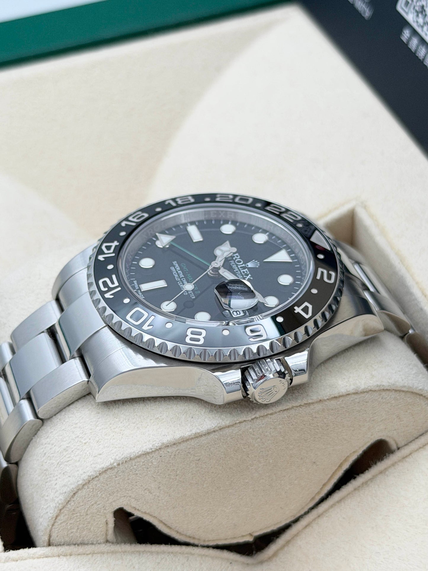 ROLEX 勞力士 GMT-MASTER II 116710LN 綠針 2016年