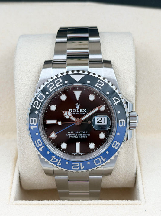 ROLEX 勞力士 GMT-MASTER II 116710BLNR BATMAN 2016年
