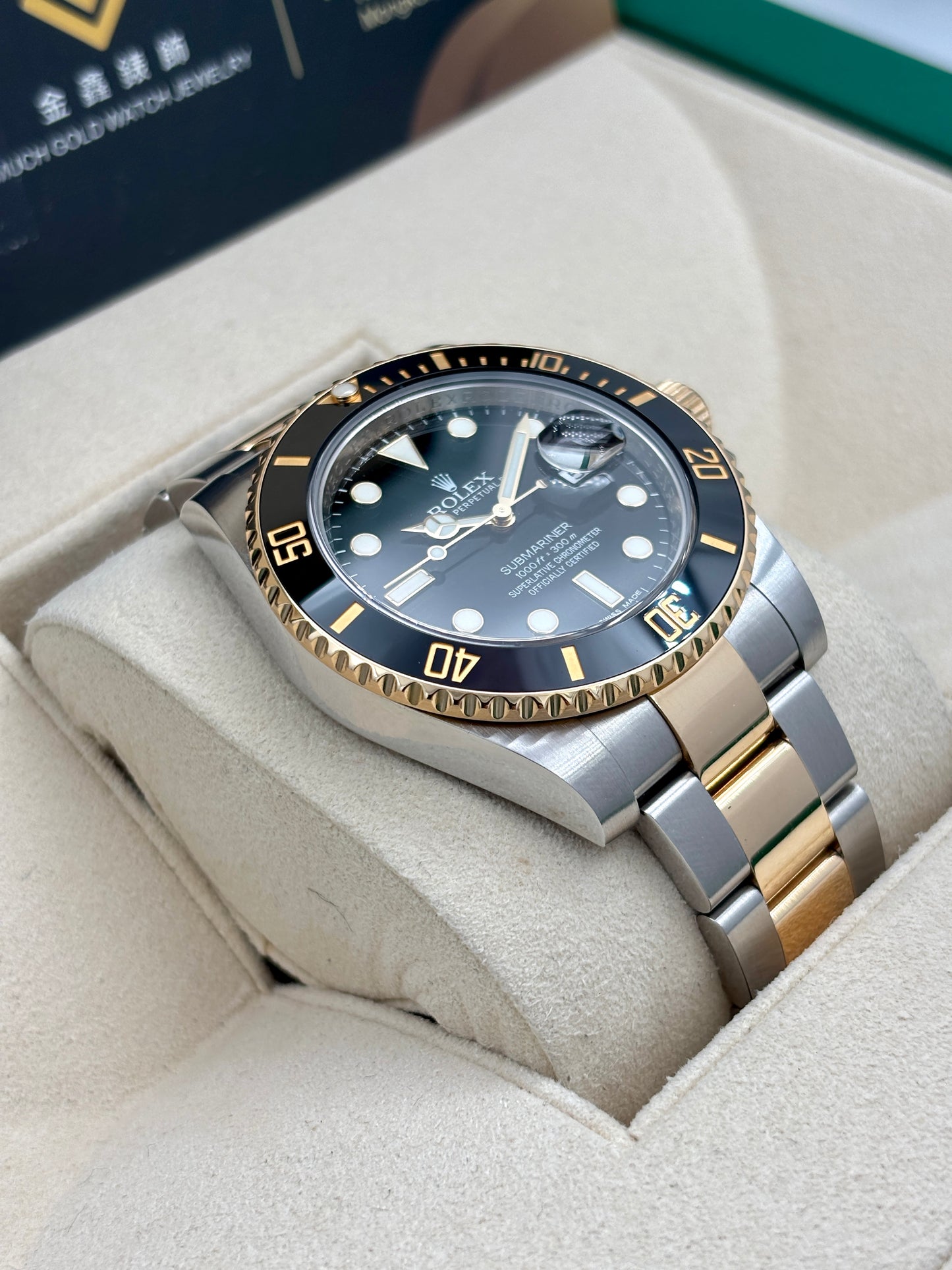 二手 USED  ROLEX 勞力士 SUBMARINER DATE 116613LN 黑色 2014年10月 全套 FULL SET