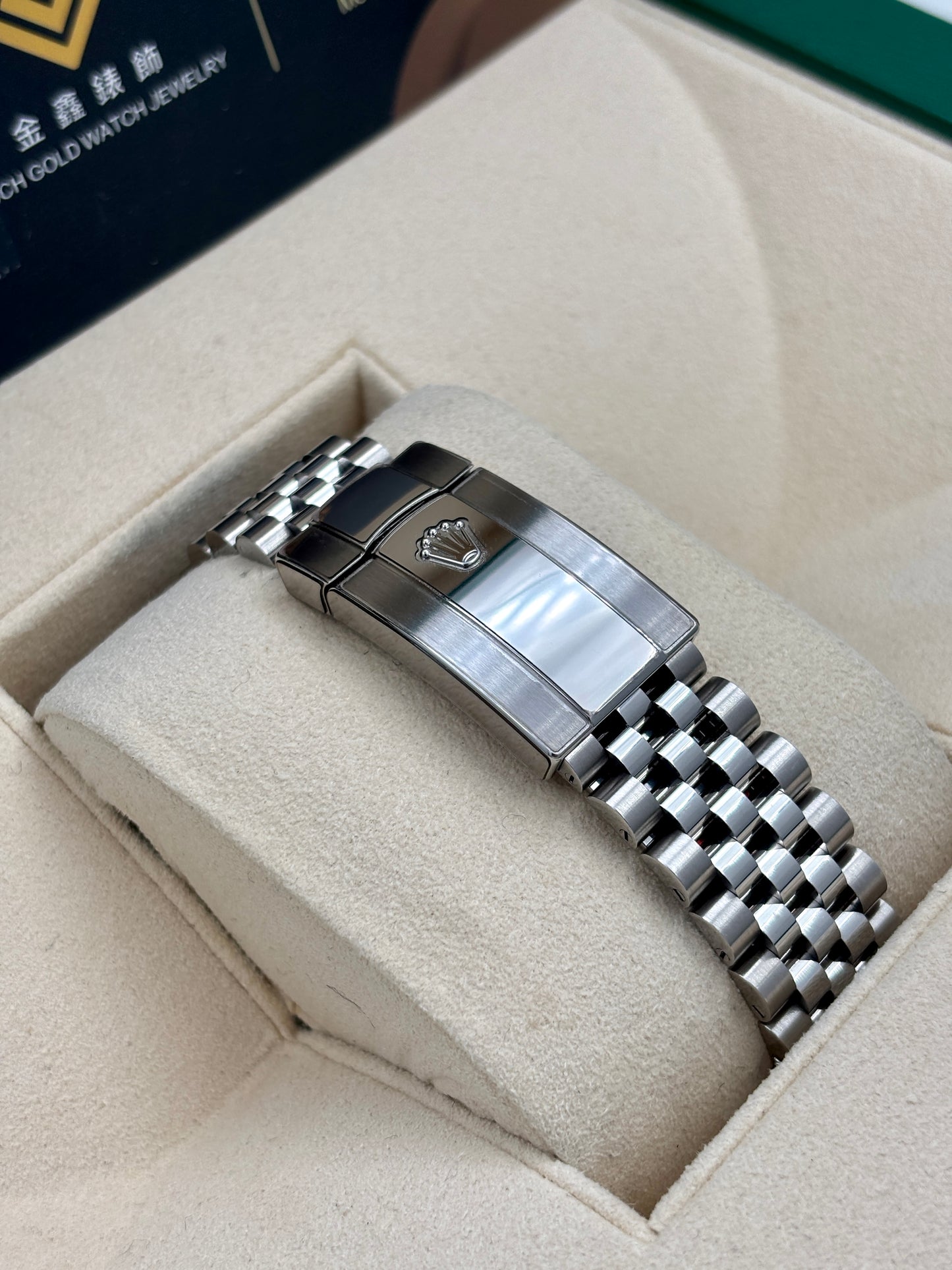 [SOLD OUT]二手 USED  ROLEX 勞力士 DATEJUST 126234 藍色坑紋 鑽石字 2023年11月 全套 FULL SET