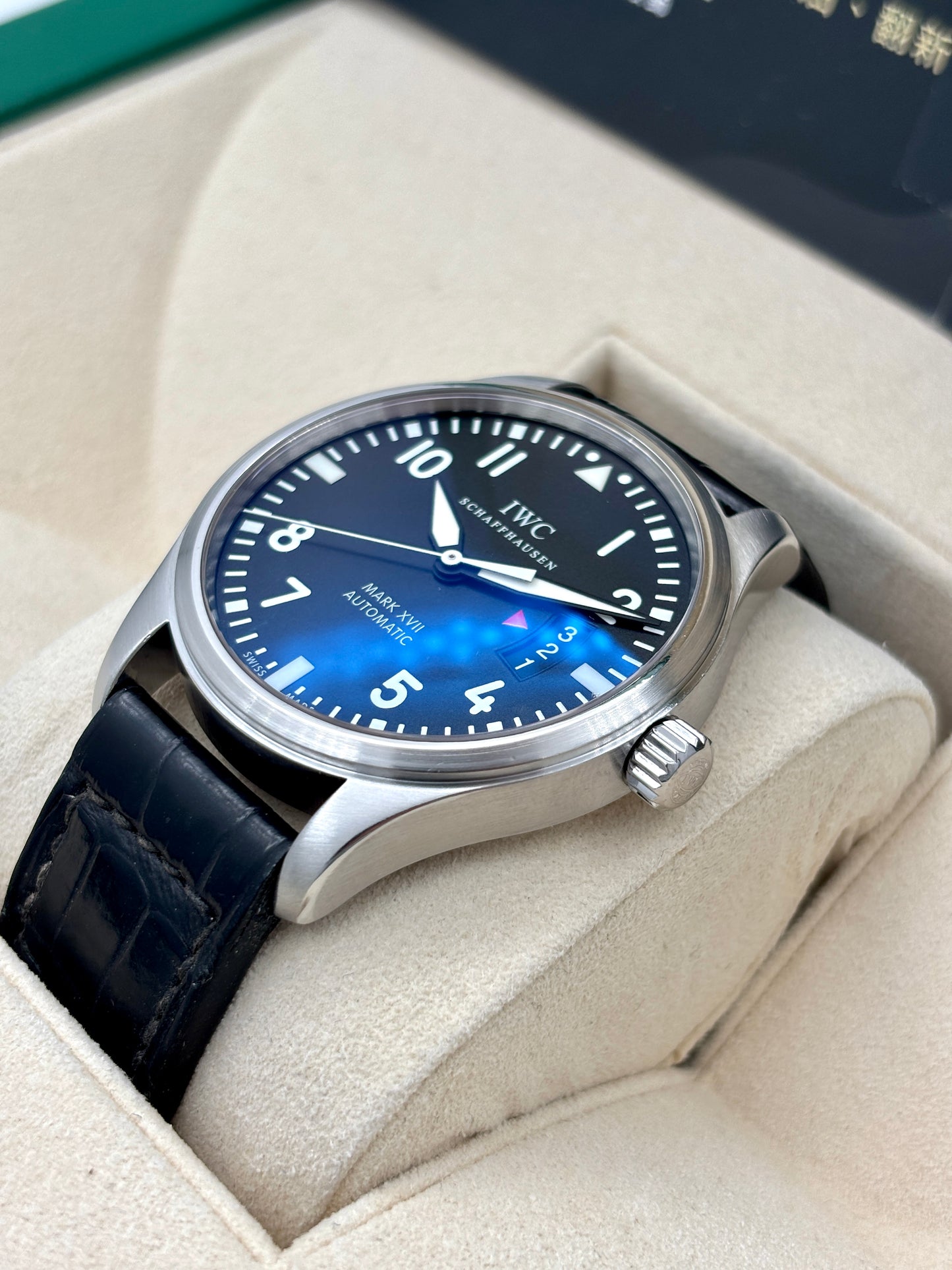 二手 USED  IWC 萬國 PILOT MARK XVII IW326504 黑色 不詳 淨錶 WATCH ONLY