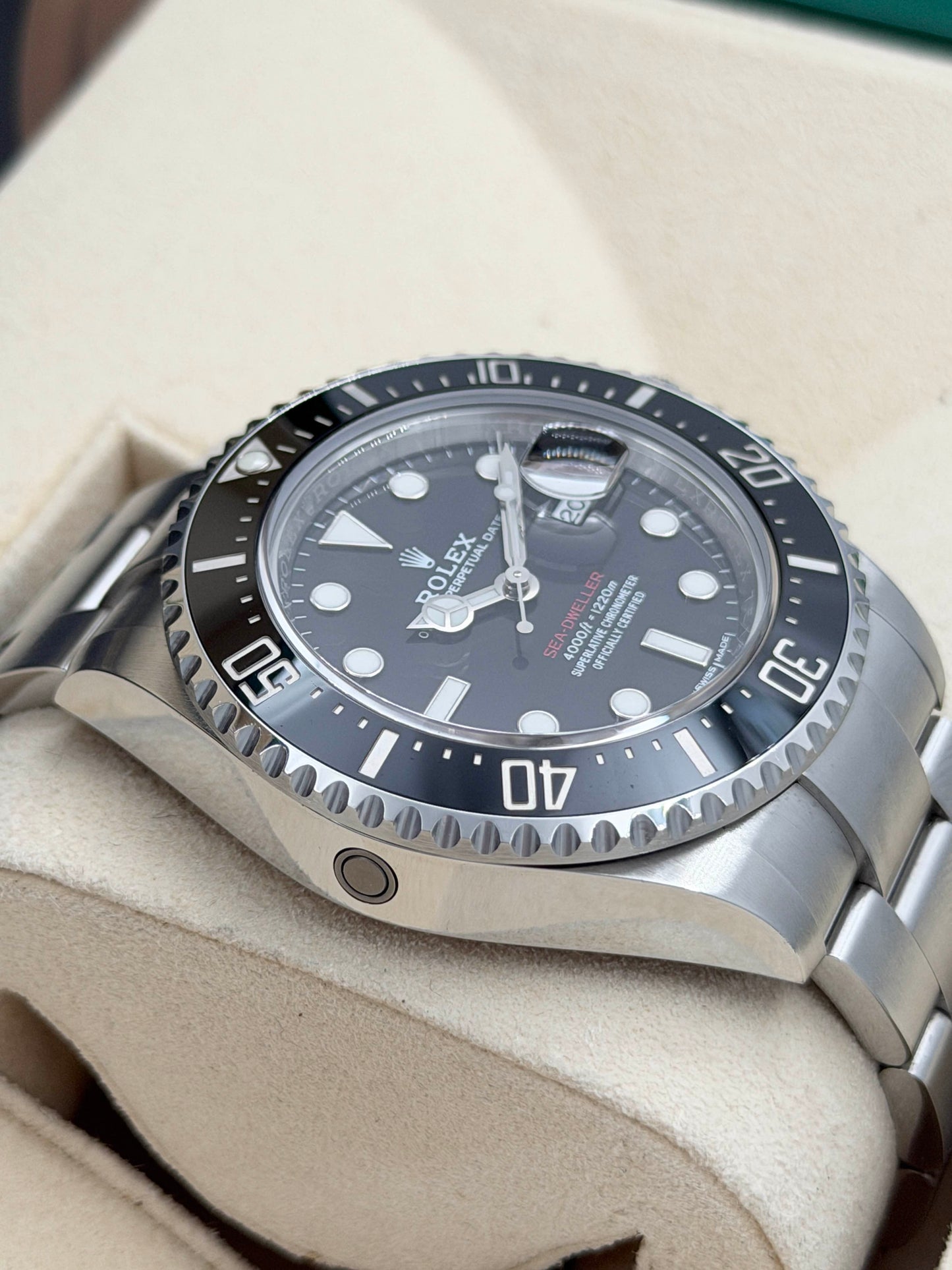 ROLEX 勞力士 SEA-DWELLER 126600MK1 2018年 未打磨