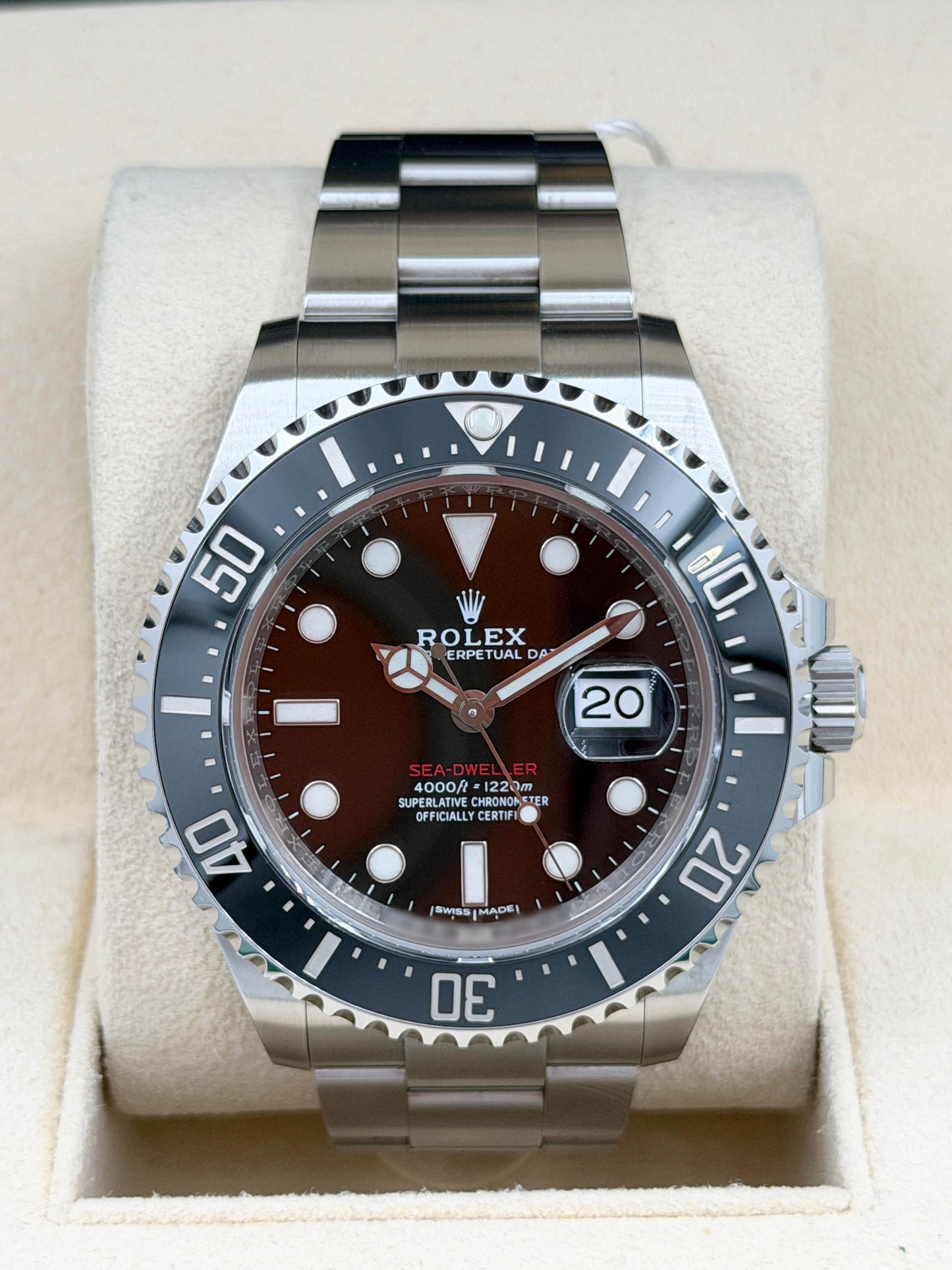 ROLEX 勞力士 SEA-DWELLER 126600MK1 2018年 未打磨