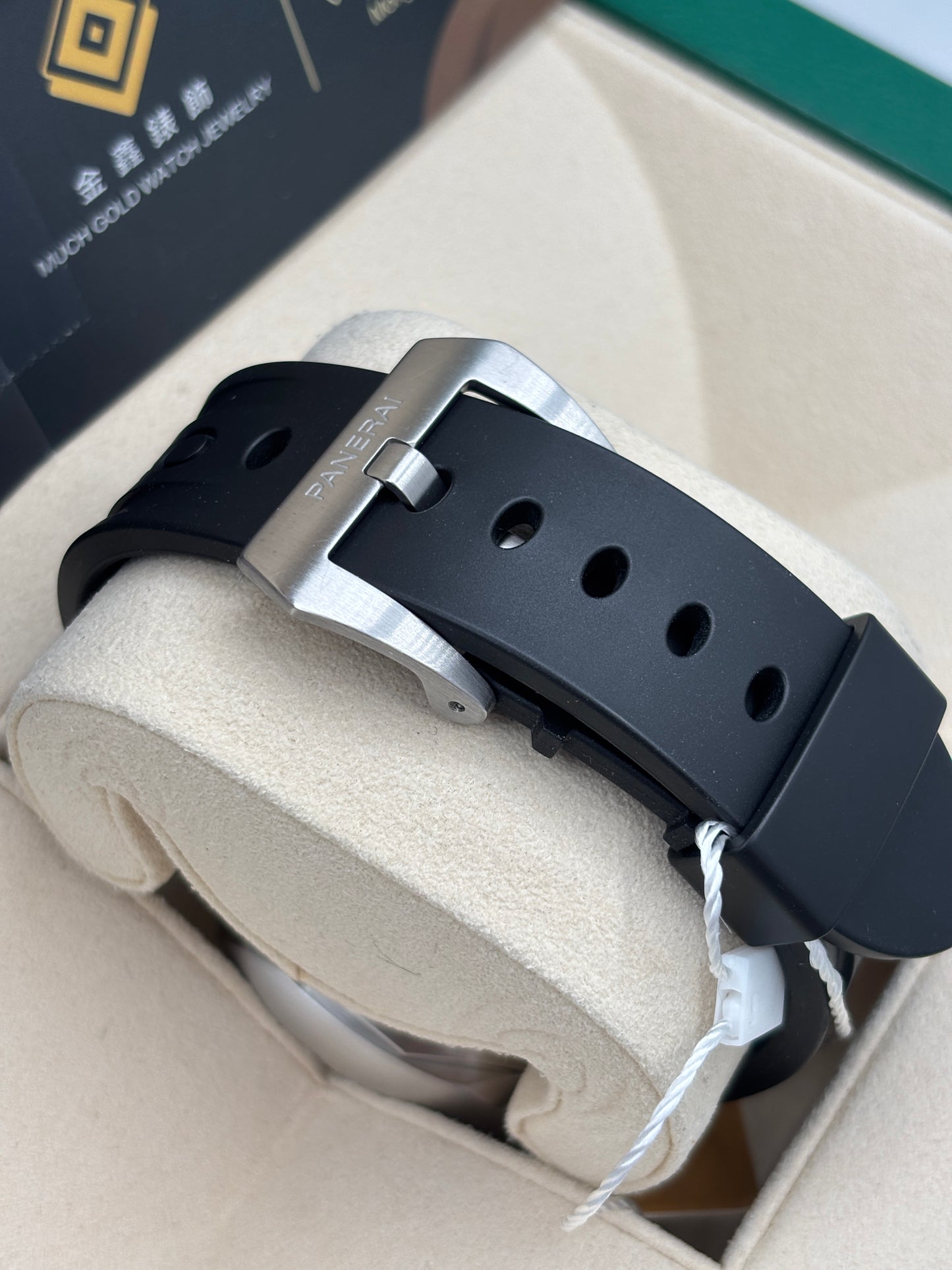 [SOLD OUT]二手 USED  PANERAI 沛納海 LUMINOR 1950 PAM00312 黑色 2017年5月 全套 FULL SET