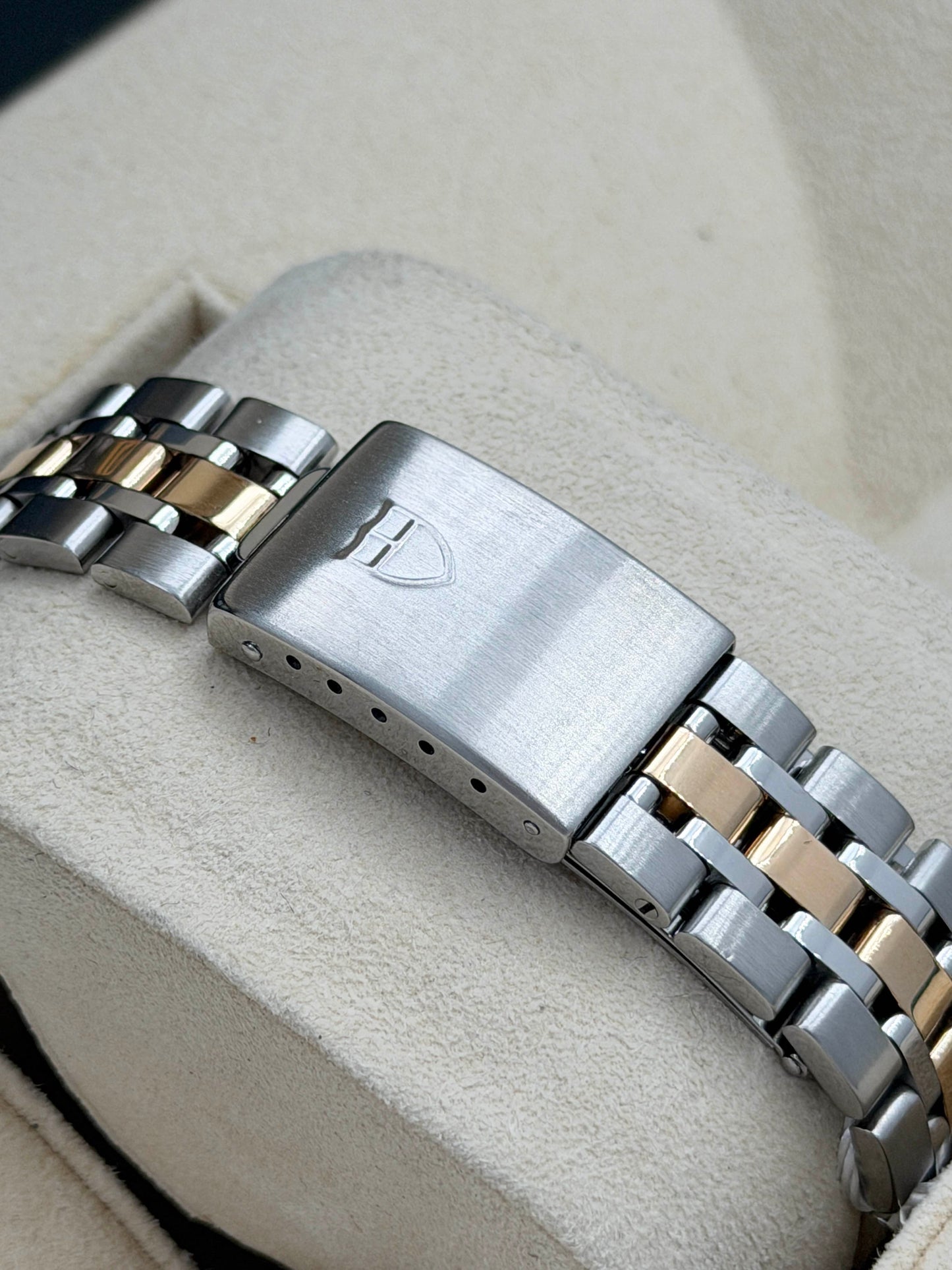 TUDOR 帝舵 DAY-DATE 76213 布紋面 鑽石字 2007年