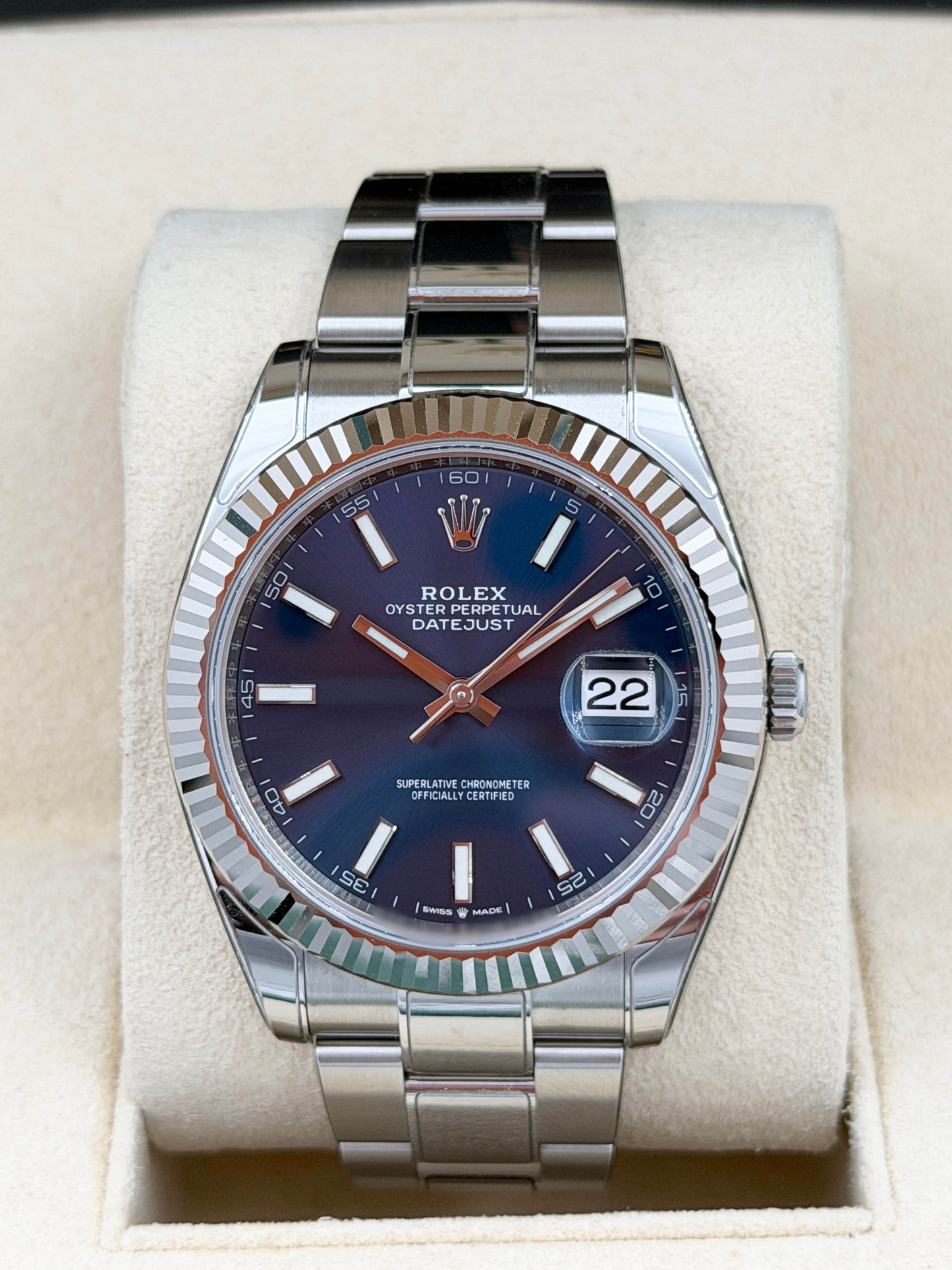 ROLEX 勞力士 DATEJUST 126334 藍色 2021年