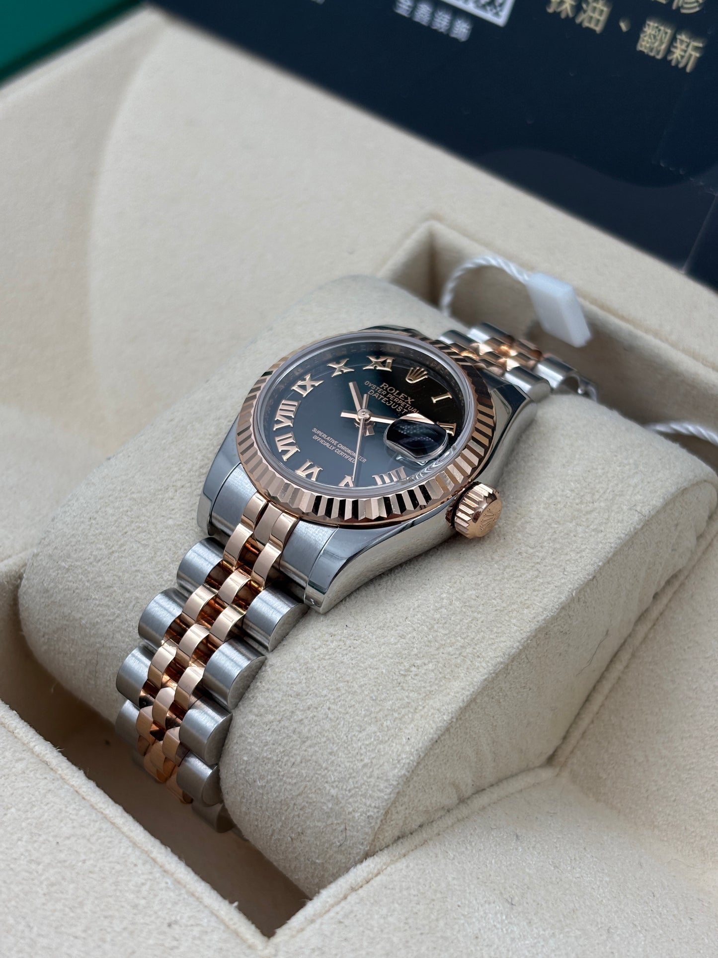 [SOLD OUT]二手 USED  ROLEX 勞力士 DATEJUST 179171 黑色羅馬字 2015年7月 全套 FULL SET