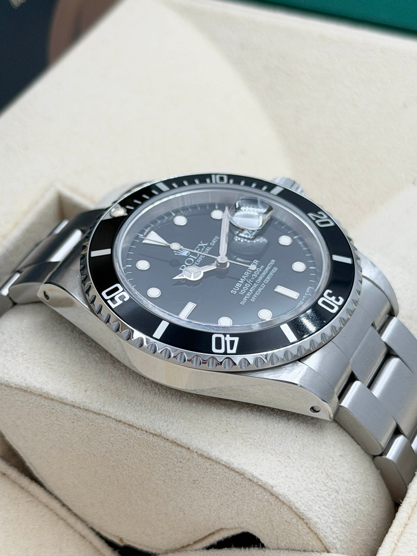 ROLEX 勞力士 SUBMARINER DATE 16610 1997年