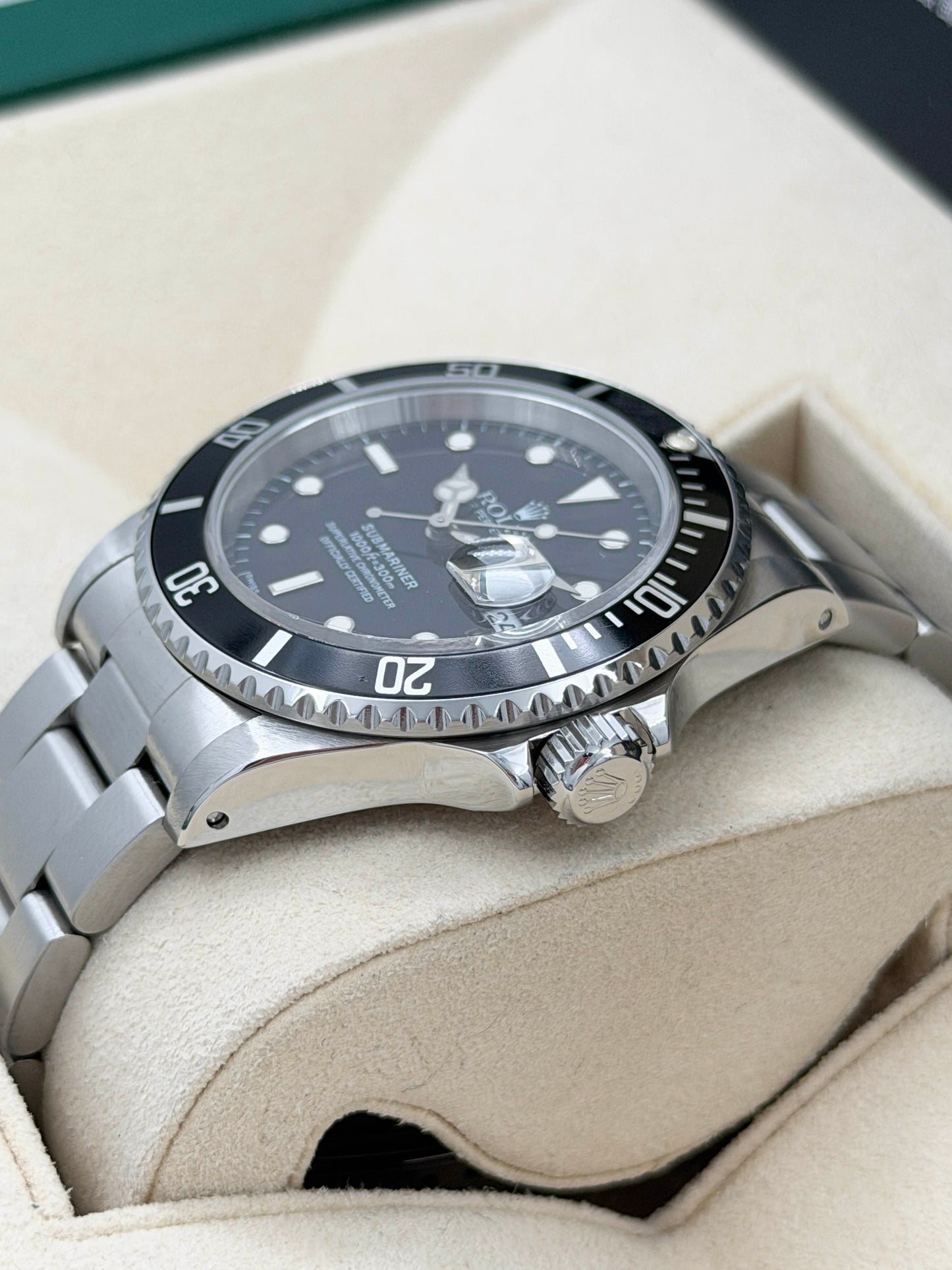 ROLEX 勞力士 SUBMARINER DATE 16610 1997年