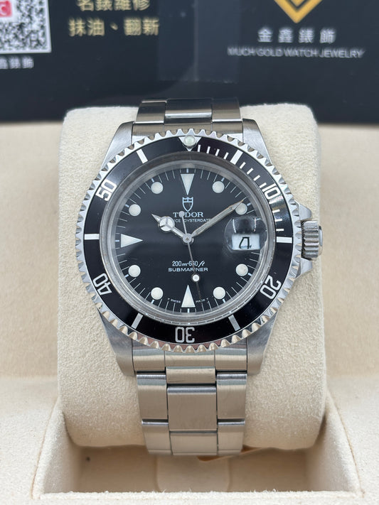 [SOLD OUT]二手 USED  TUDOR 帝舵 SUBMARINER 79090 黑色 OPEN DAY 保養證