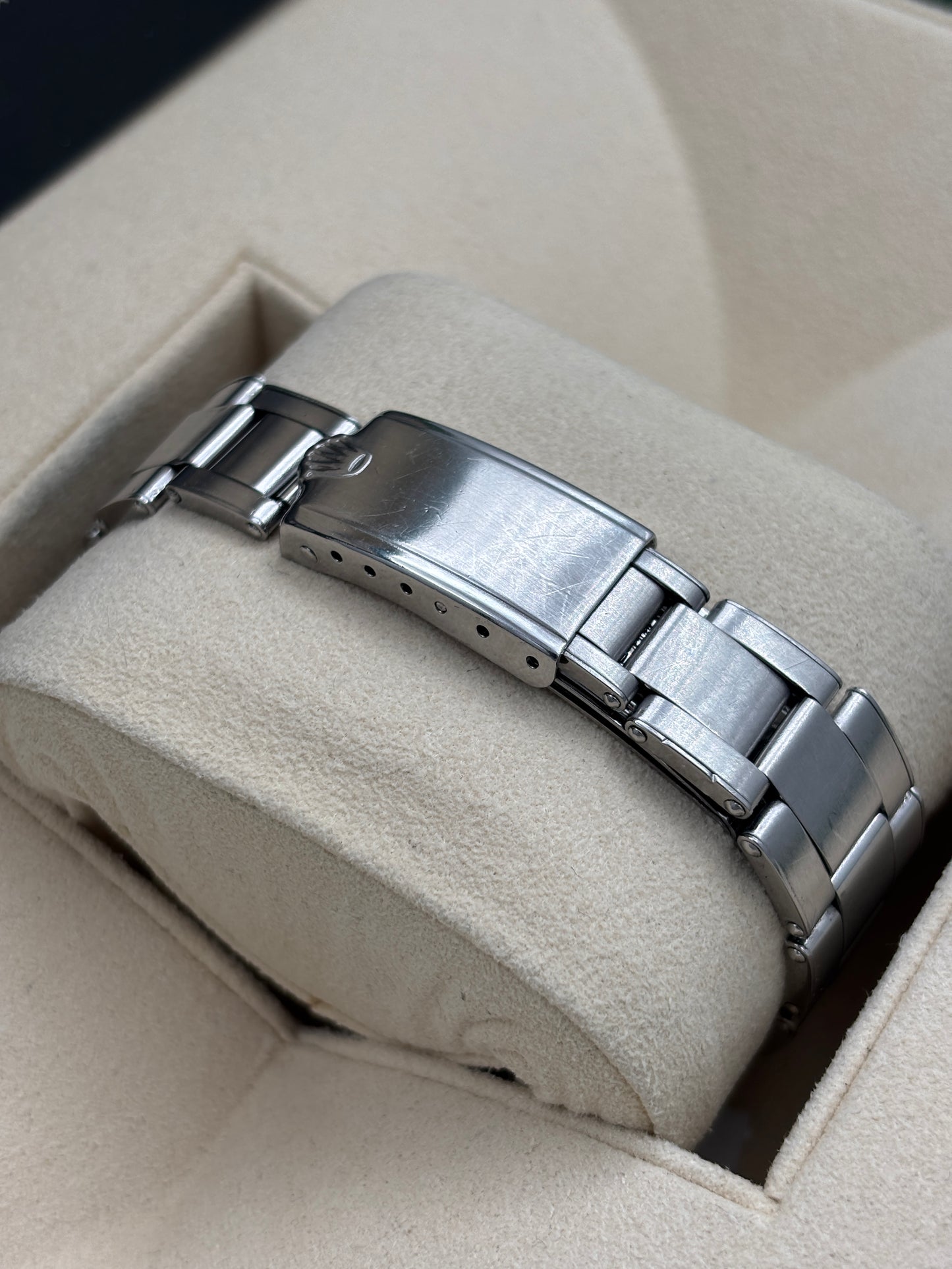 二手 USED  ROLEX 勞力士 OYSTERDATE 6694 灰色 淨錶 WATCH ONLY