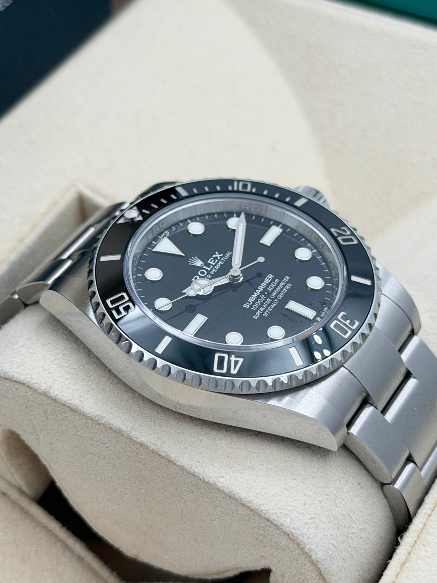 ROLEX 勞力士 SUBMARINER 124060 2023年 盲十 99.9%NEW