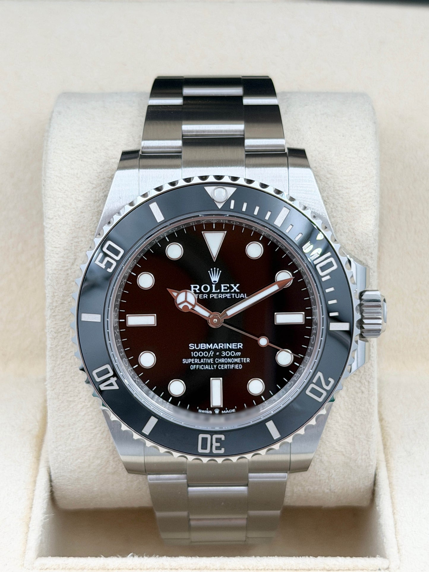 ROLEX 勞力士 SUBMARINER 124060 2023年 盲十 99.9%NEW