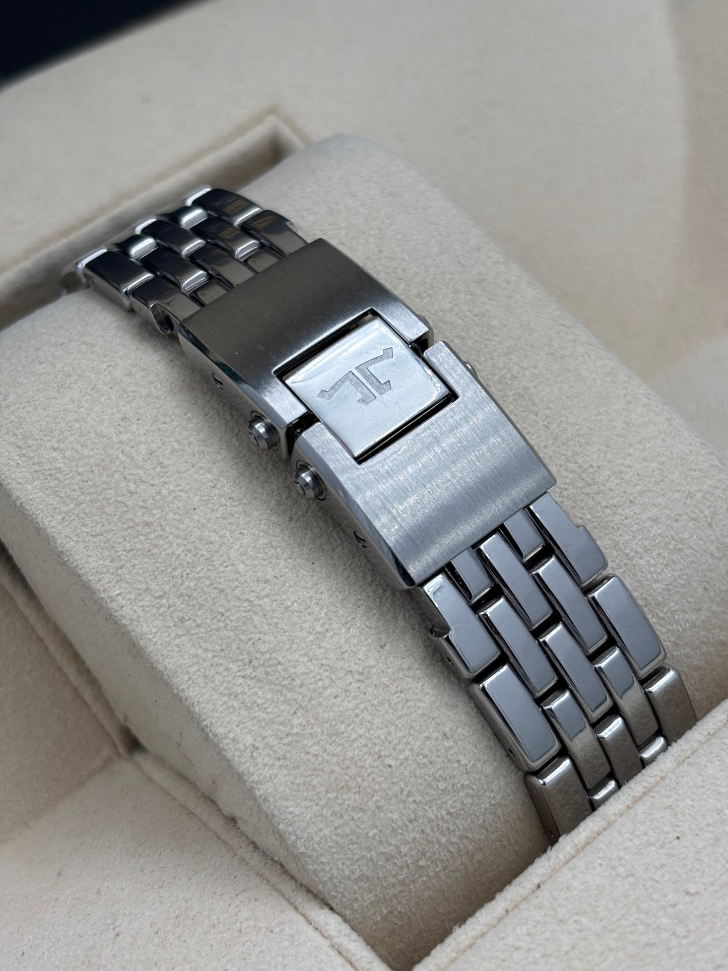 二手 USED  JAEGER-LECOULTRE GRAN SPORT REVERSO DUETTO 積家 296.8.74 白色 淨錶 WATCH ONLY