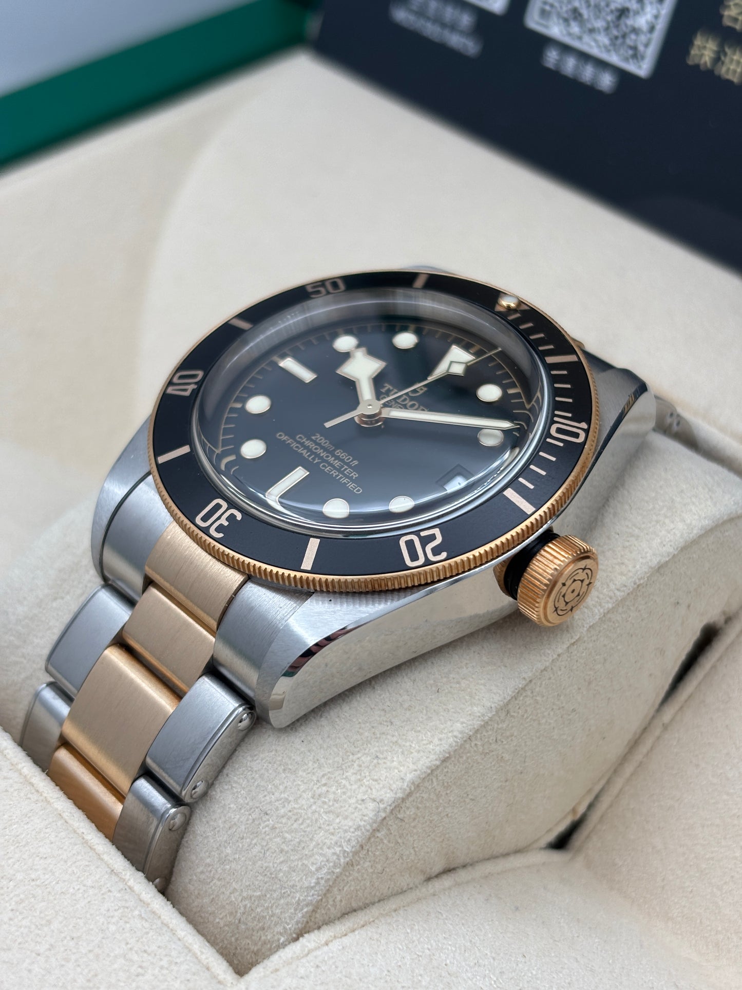 [SOLD OUT]二手 USED  TUDOR 帝舵 BLACK BAY S&amp;G&nbsp; M79733N 黑色 2019年12月 全套 FULL SET AD單