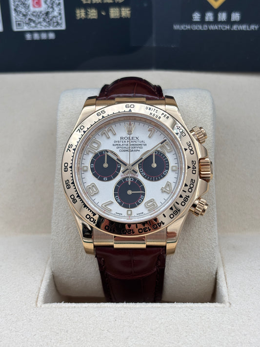 [SOLD OUT]二手 USED  ROLEX 勞力士 DAYTONA 116518LN 白色 亂碼 淨錶 WATCH ONLY