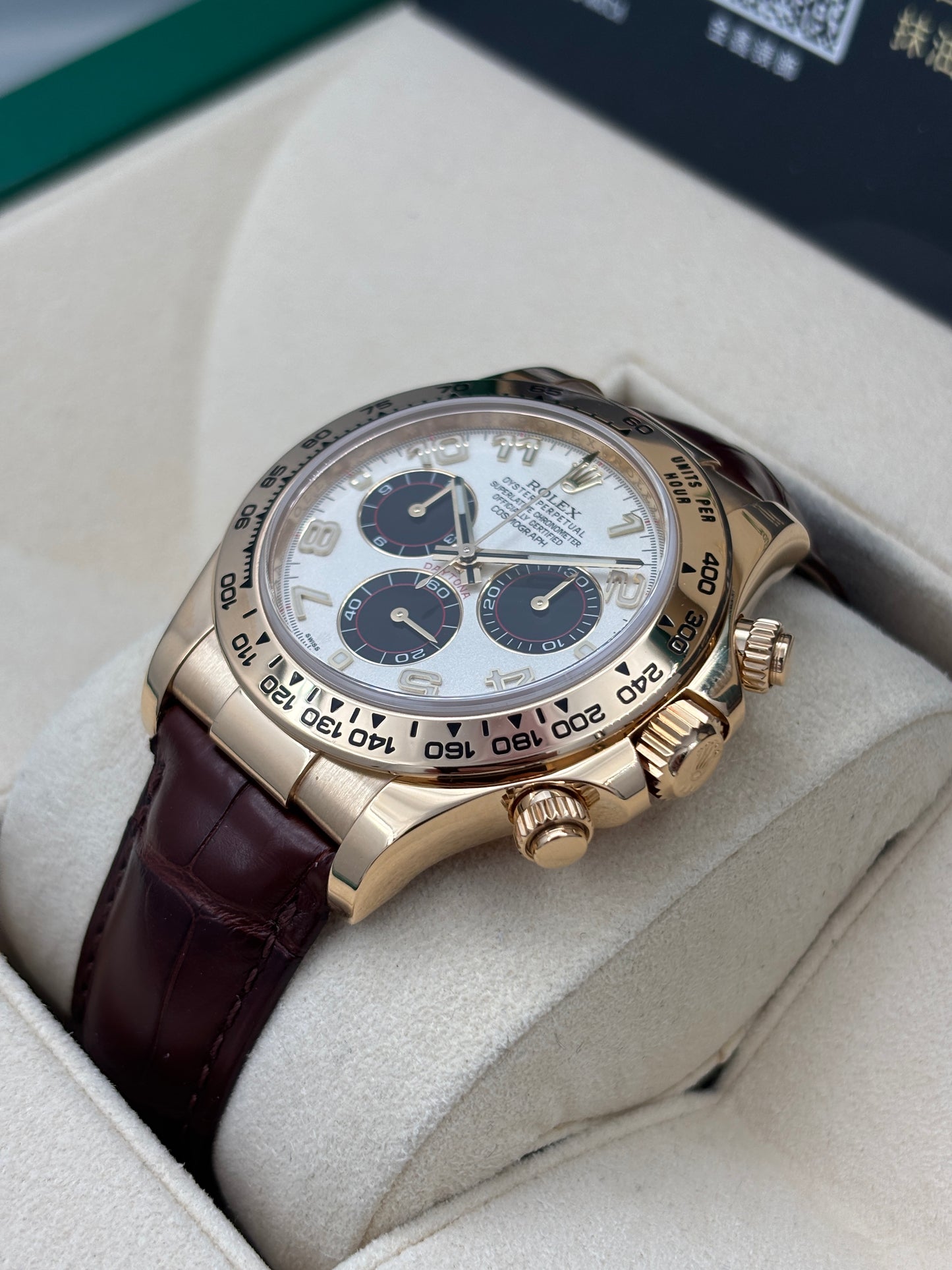 [SOLD OUT]二手 USED  ROLEX 勞力士 DAYTONA 116518LN 白色 亂碼 淨錶 WATCH ONLY