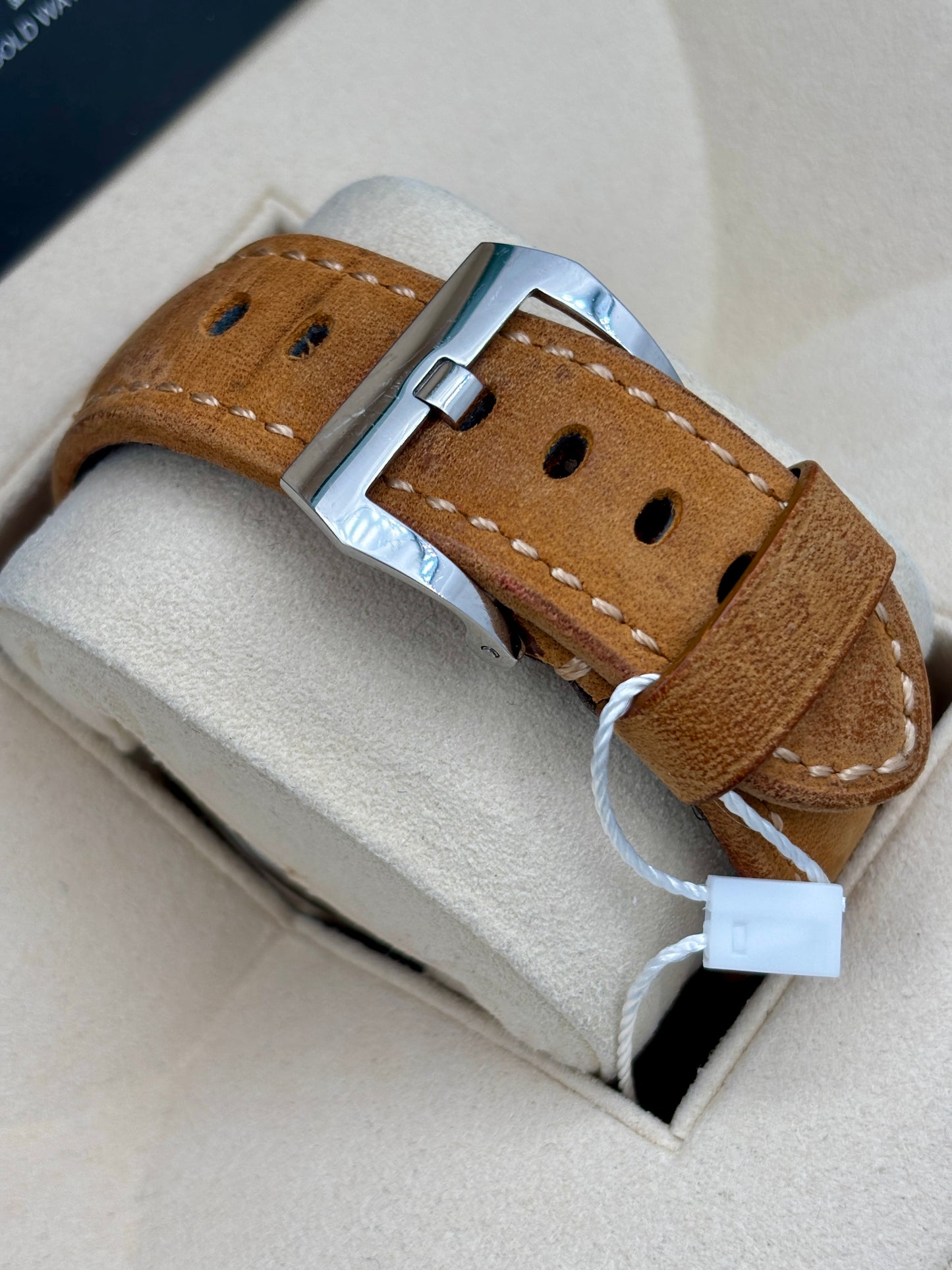 [SOLD OUT]二手 USED  PANERAI 沛納海 LUMINOR MARINA PAM00632 黑色 2015年12月 代用帶 代用扣 全套 FULL SET