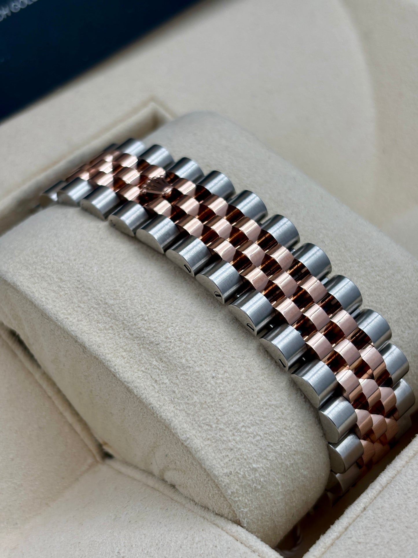[SOLD OUT]二手 USED  ROLEX 勞力士 DATEJUST 116231 粉紅色鑽石字 2017年2月 保養卡