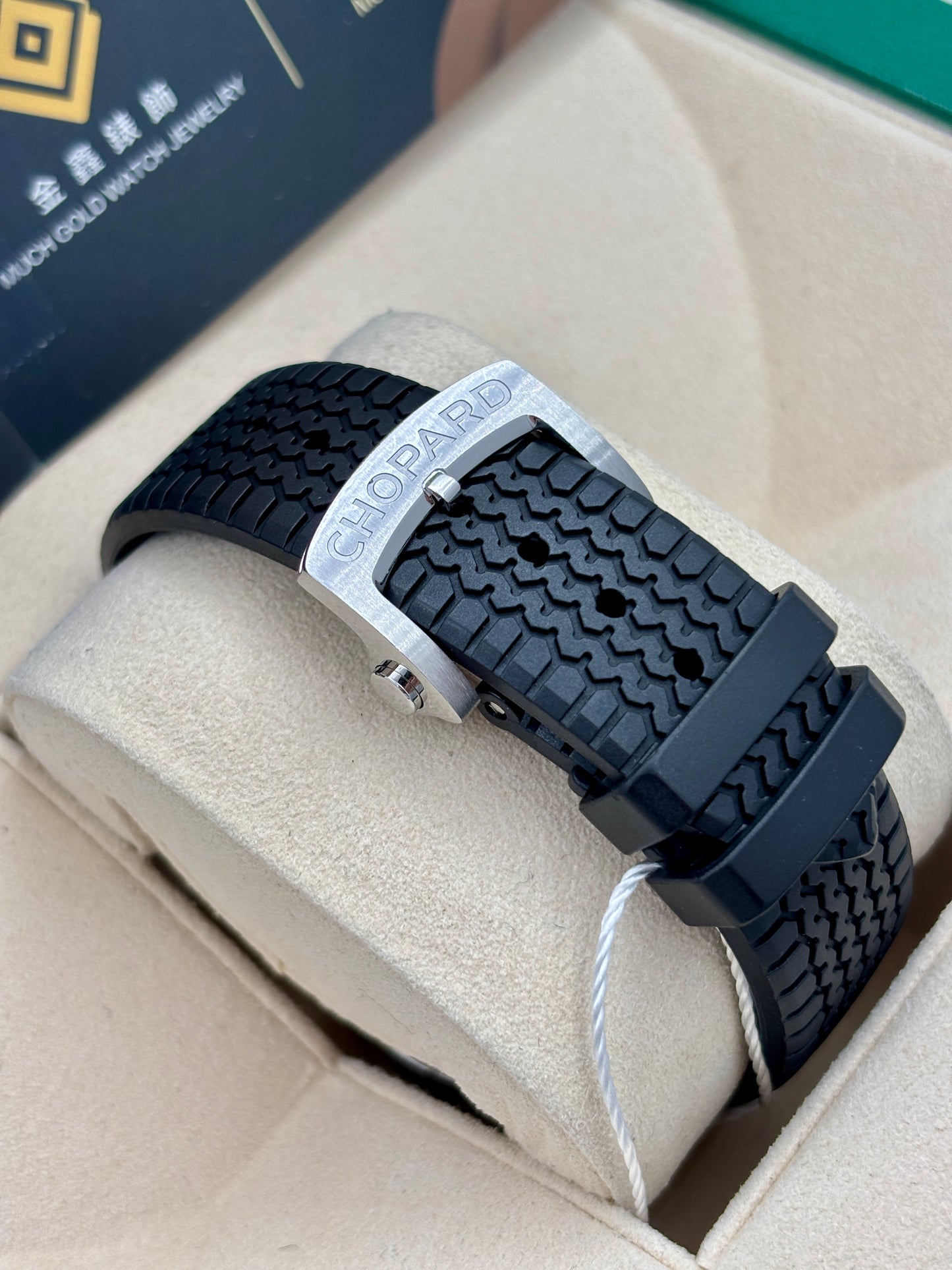[SOLD OUT]二手 USED  CHOPARD 蕭邦 MILLE MIGLIA GTS POWER CONTROL 168566 黑色 約2020 盒 說明書