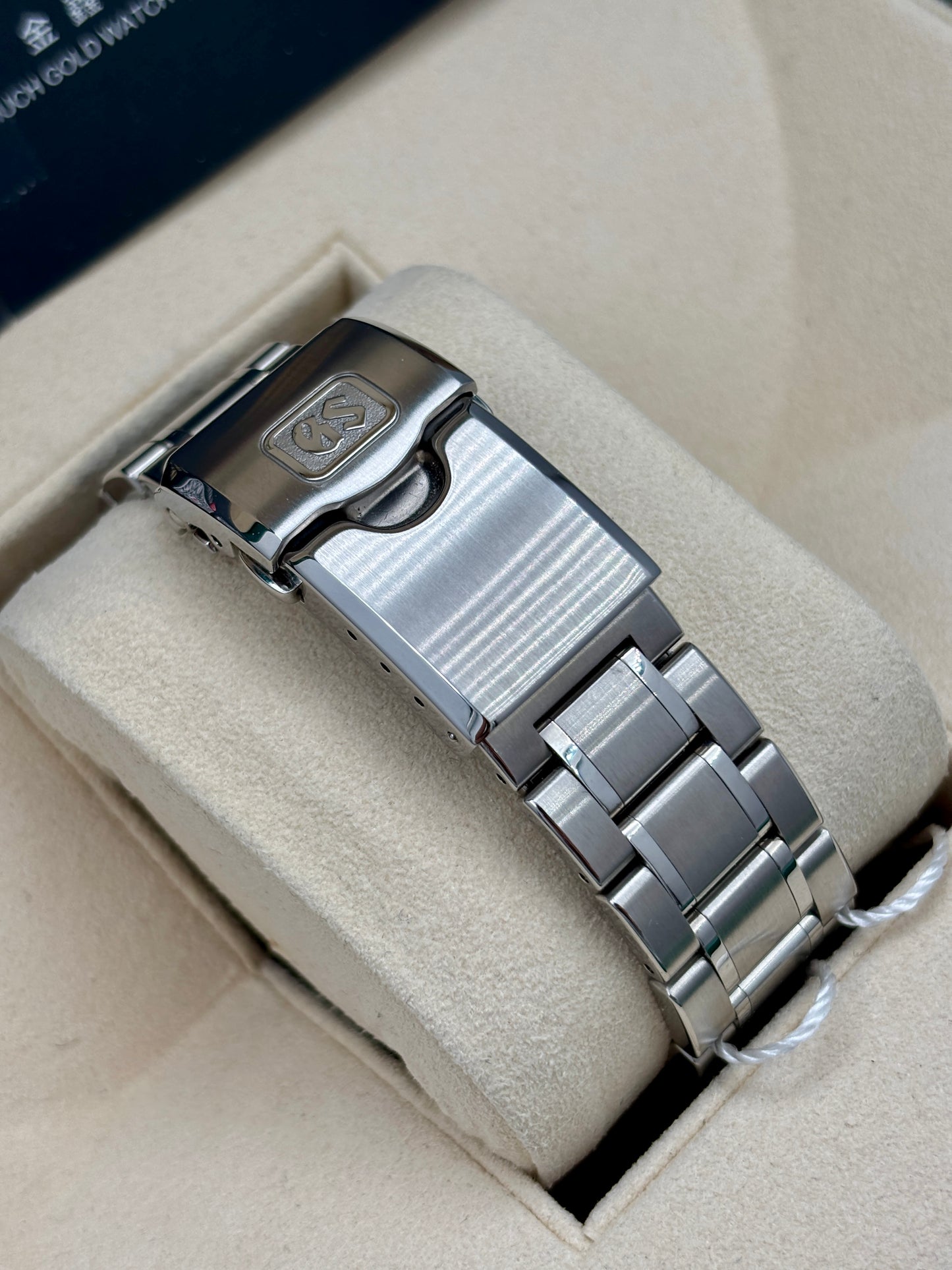 二手 USED  GRAND SEIKO 冠藍獅 SBGA391 藍綠色 2018年12月 限量版 全套 FULL SET