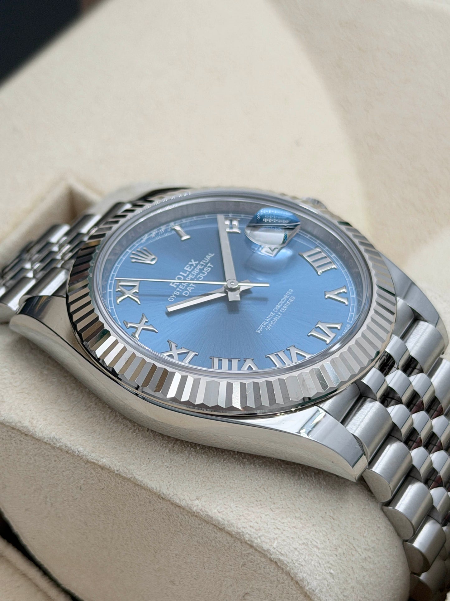 ROLEX 勞力士 DATEJUST 126334 2020年 新卡 放射藍