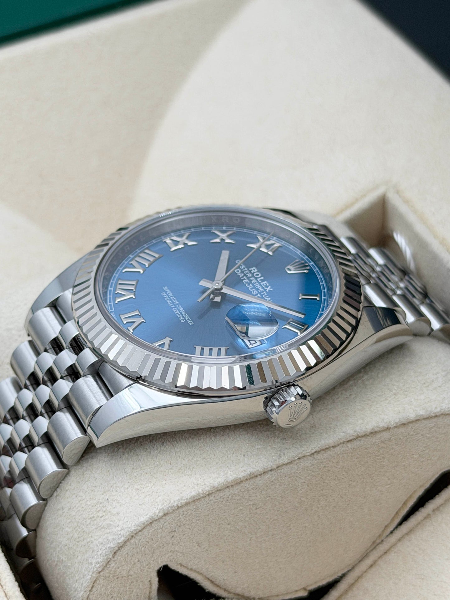 ROLEX 勞力士 DATEJUST 126334 2020年 新卡 放射藍