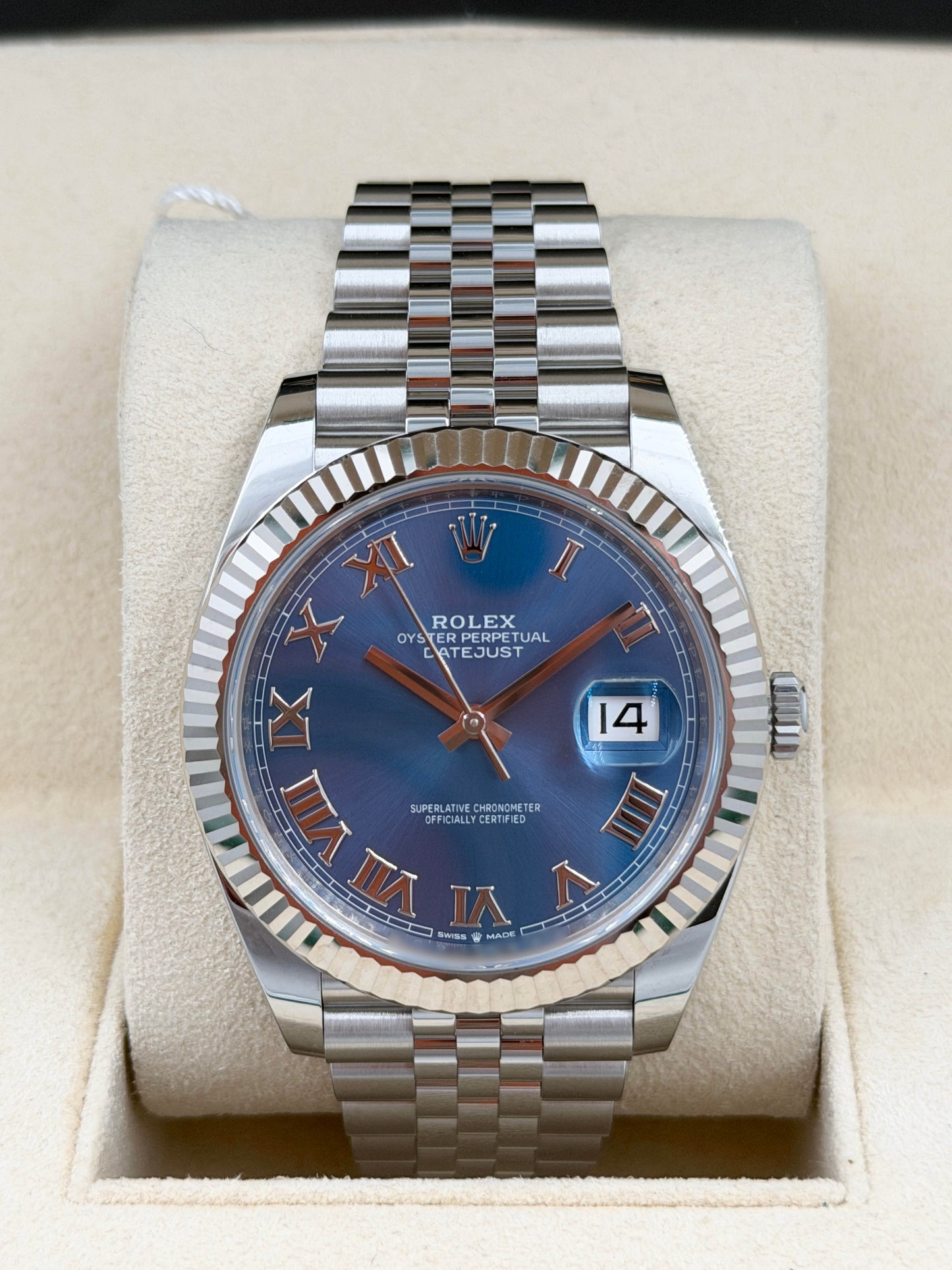 ROLEX 勞力士 DATEJUST 126334 2020年 新卡 放射藍