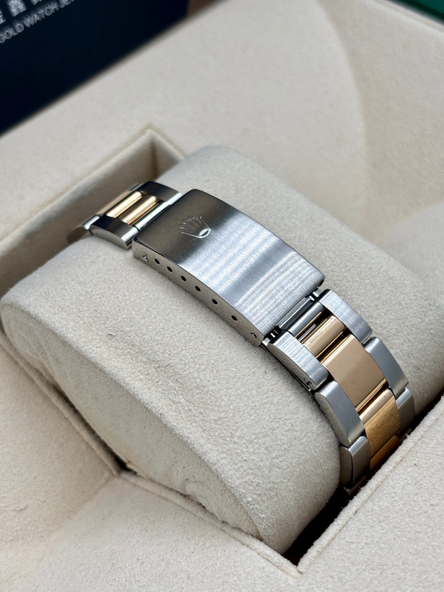 二手 USED  ROLEX 勞力士 OYSTER PERPETUAL 14203 金色 約1997年 淨錶 WATCH ONLY