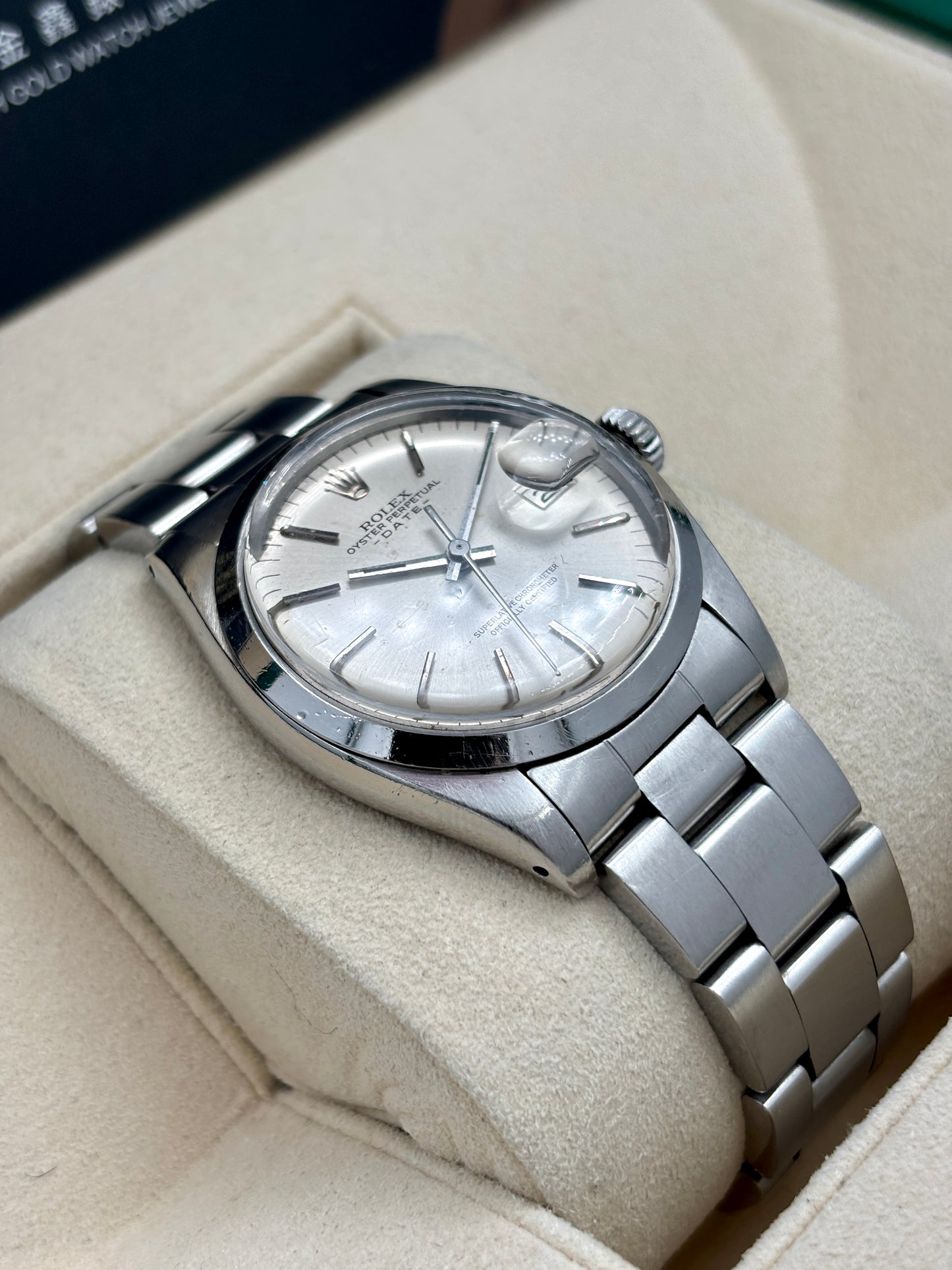[SOLD OUT]二手 USED  ROLEX 勞力士 OYSTER PERPETUAL DATE 1500 銀色 約1979年 淨錶 WATCH ONLY