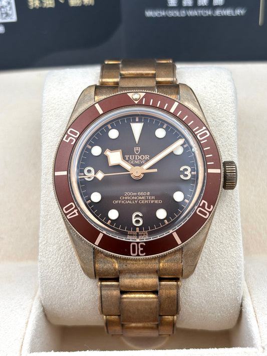 二手 USED  TUDOR 帝舵 BLACK BAY 58 BRONZE 79012M 啡色 2021年8月 全套 FULL SET&nbsp;