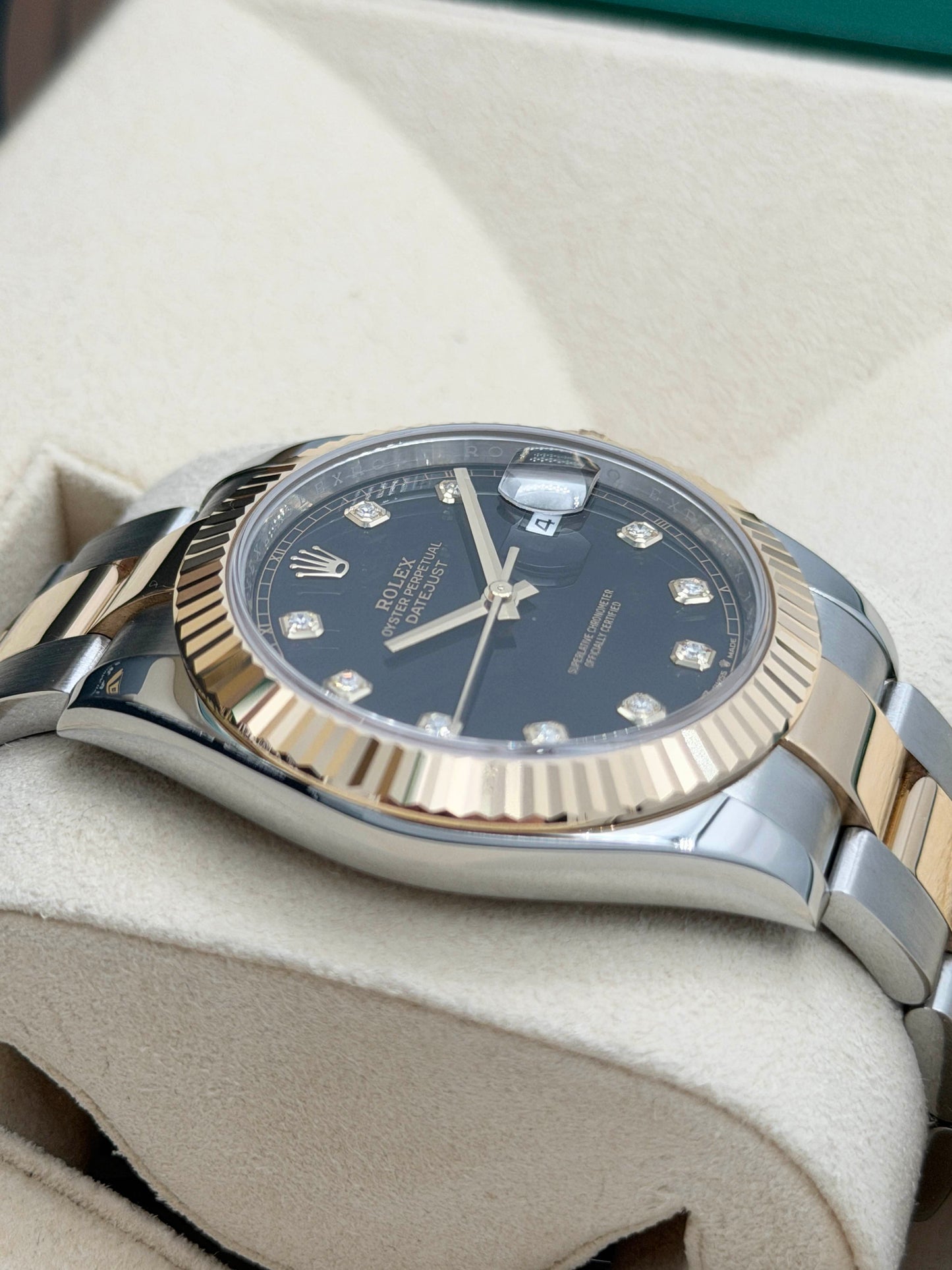 ROLEX 勞力士 DATEJUST 126333 2021年 黑色鑽石字