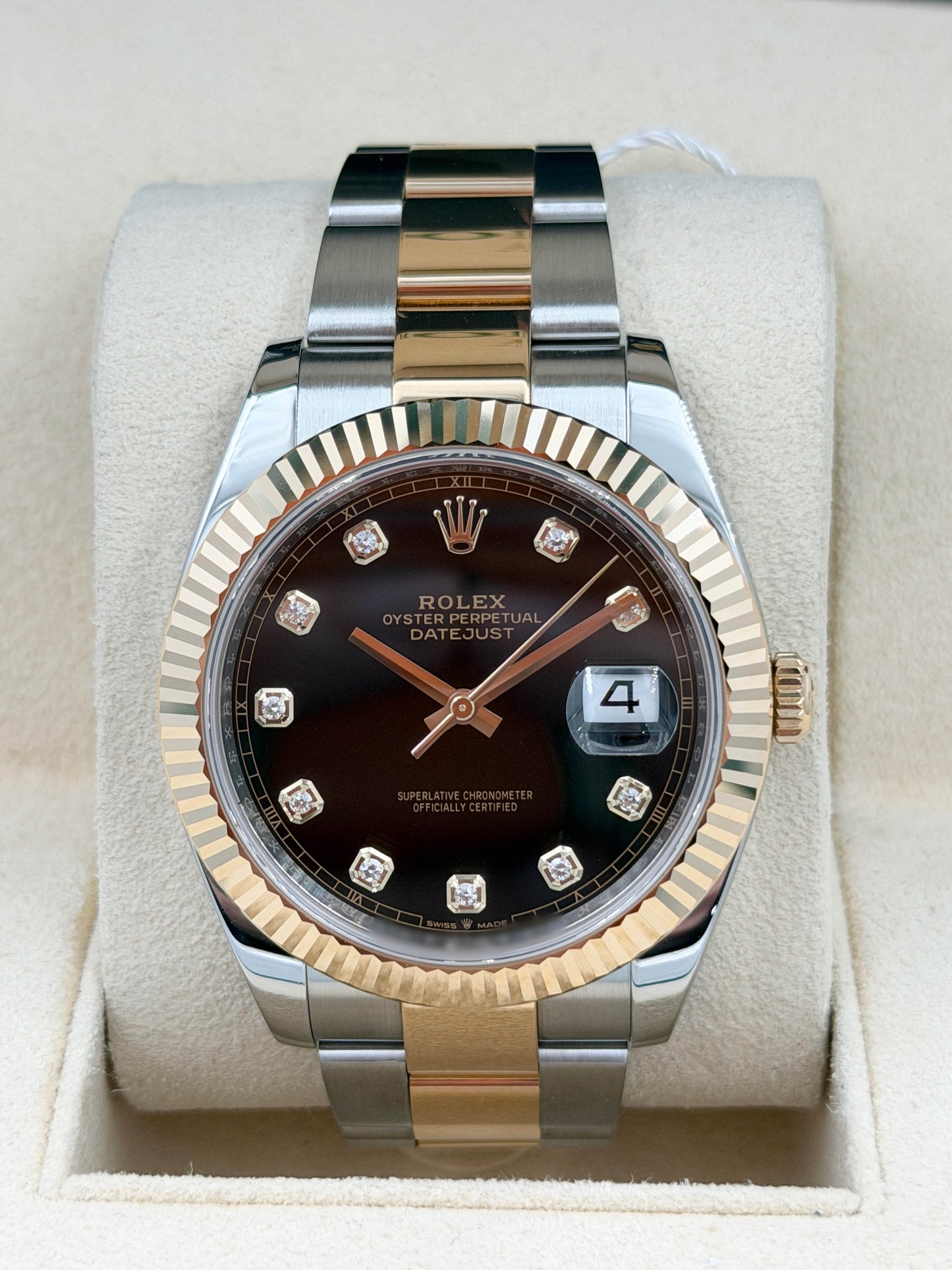 ROLEX 勞力士 DATEJUST 126333 2021年 黑色鑽石字