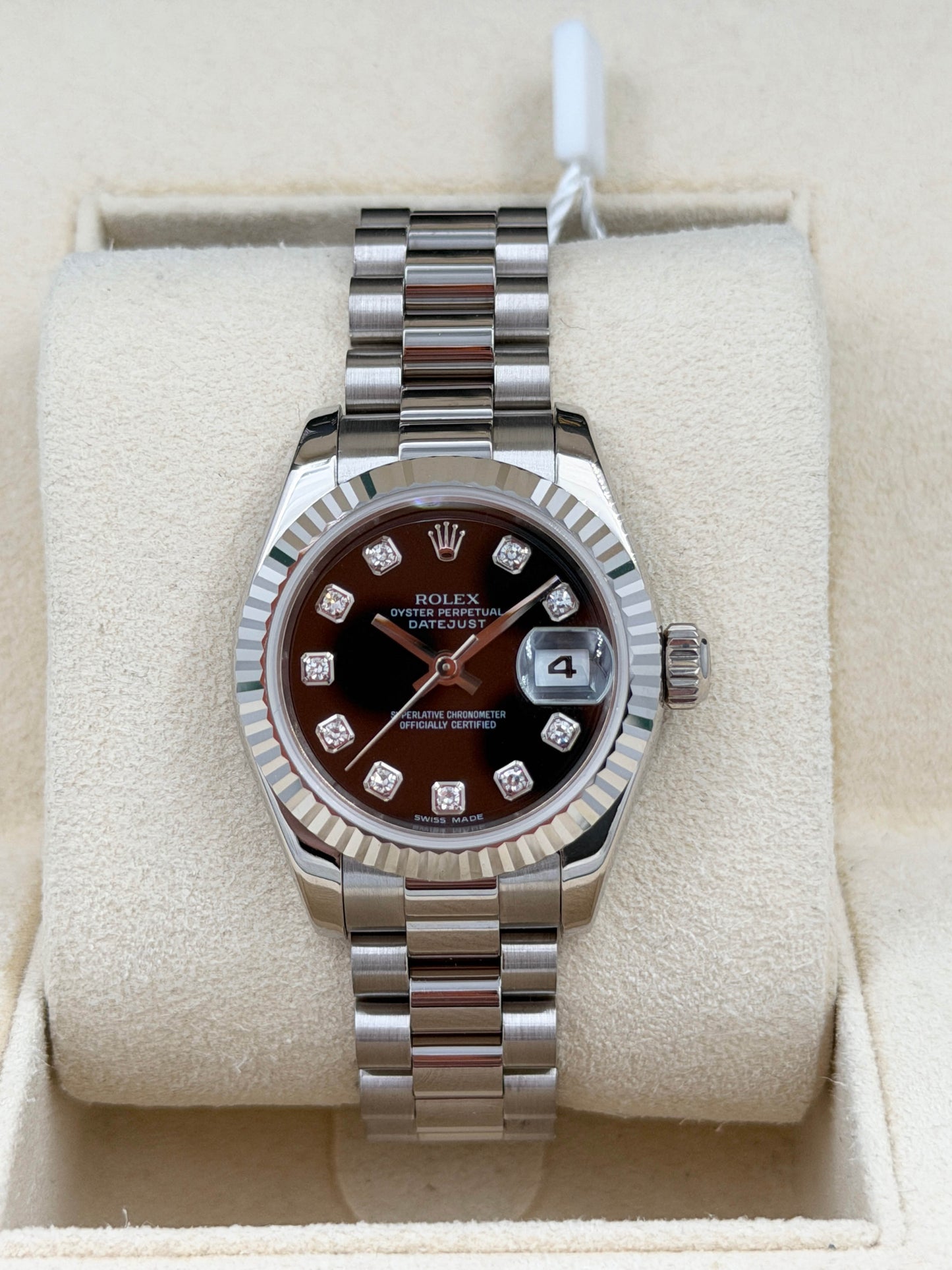 ROLEX 勞力士 DATEJUST 179179 2006年 黑色鑽石字