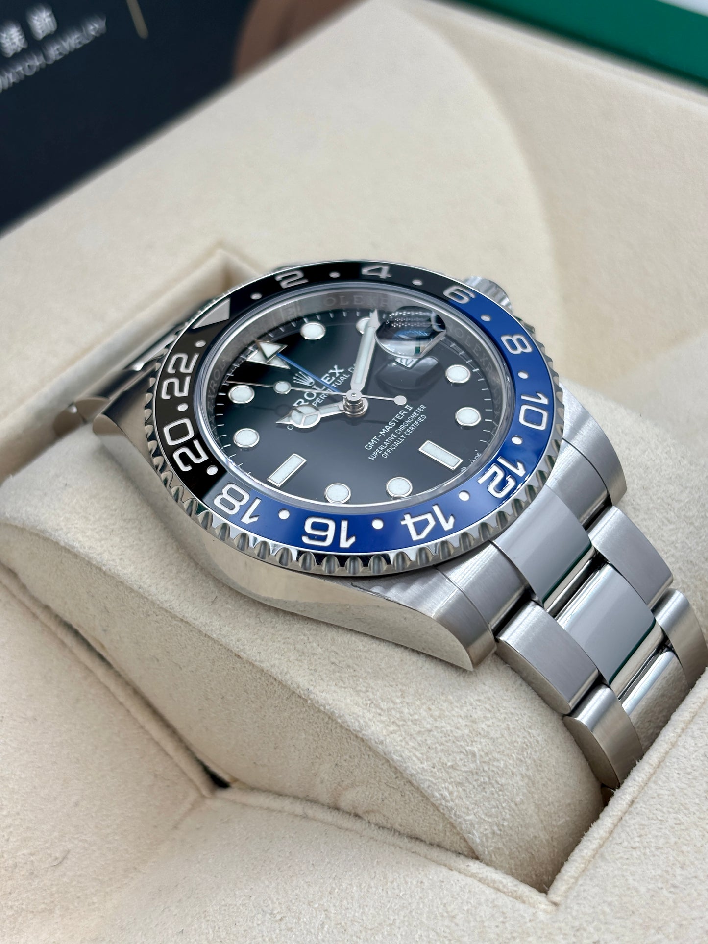 [SOLD OUT]二手 USED  ROLEX 勞力士 GMT-MASTER II 126710BLNR 黑色 2022年 全套 FULL SET