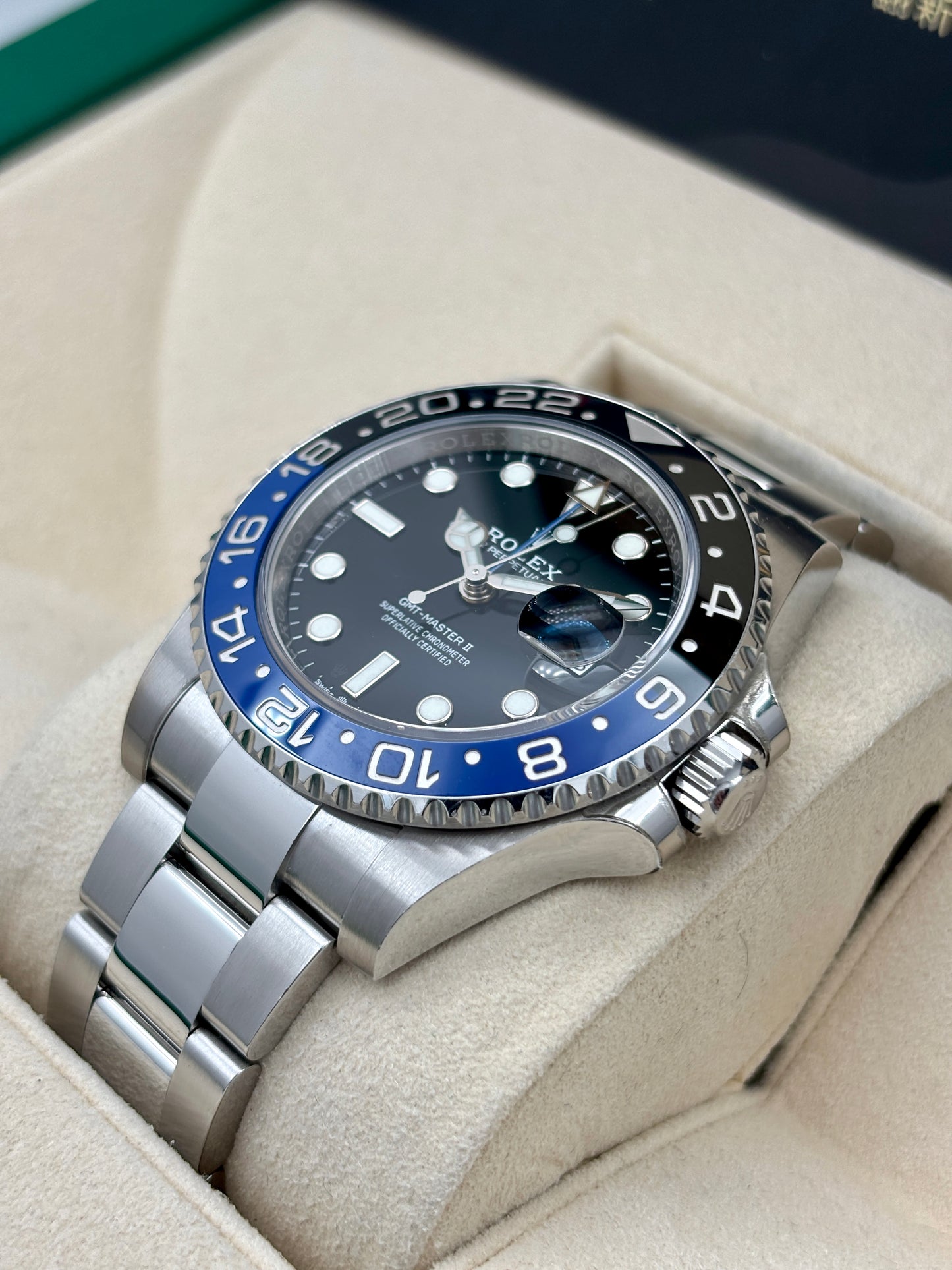 [SOLD OUT]二手 USED  ROLEX 勞力士 GMT-MASTER II 126710BLNR 黑色 2022年 全套 FULL SET