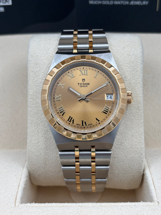 全新 NEW  TUDOR 帝舵 TUDOR ROYAL 28403 金色 2026年5月 全套 FULL SET