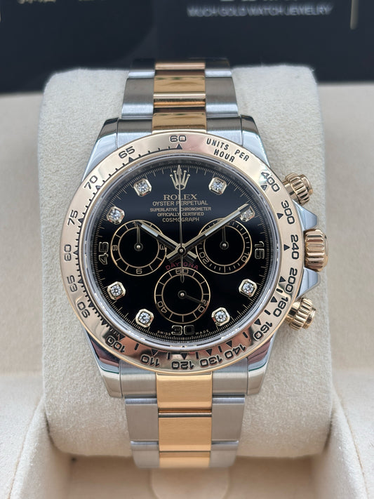 [SOLD OUT]二手 USED  ROLEX 勞力士 DAYTONA 116503G 黑色鑽石字 2018年2月 全套 FULL SET