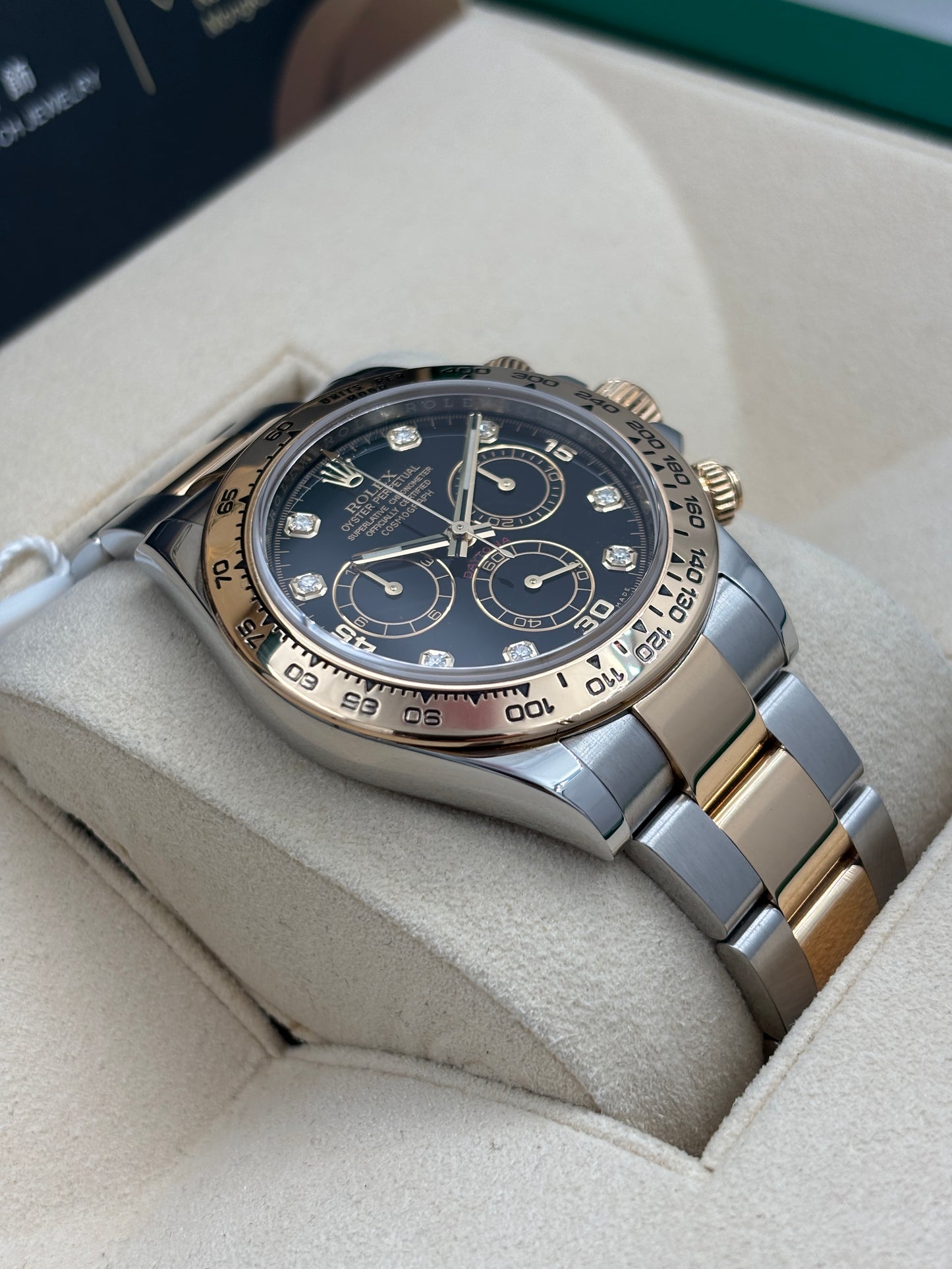[SOLD OUT]二手 USED  ROLEX 勞力士 DAYTONA 116503G 黑色鑽石字 2018年2月 全套 FULL SET