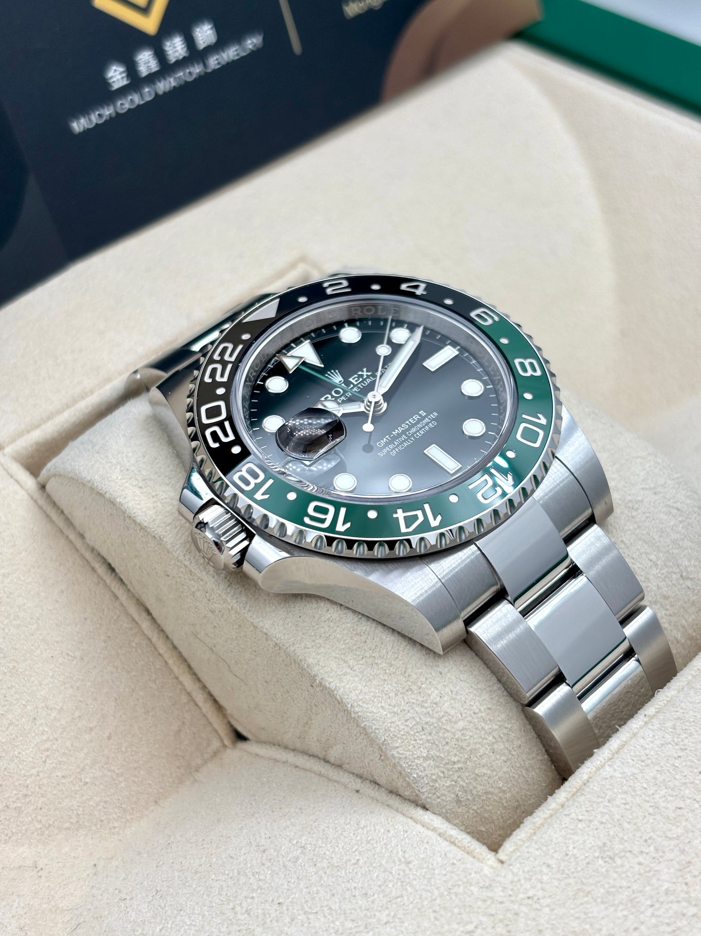 [SOLD OUT]全新 NEW&nbsp;  ROLEX 勞力士 GMT-MASTER II 126720VTNR 黑色 2025年9月 全套 FULL SET