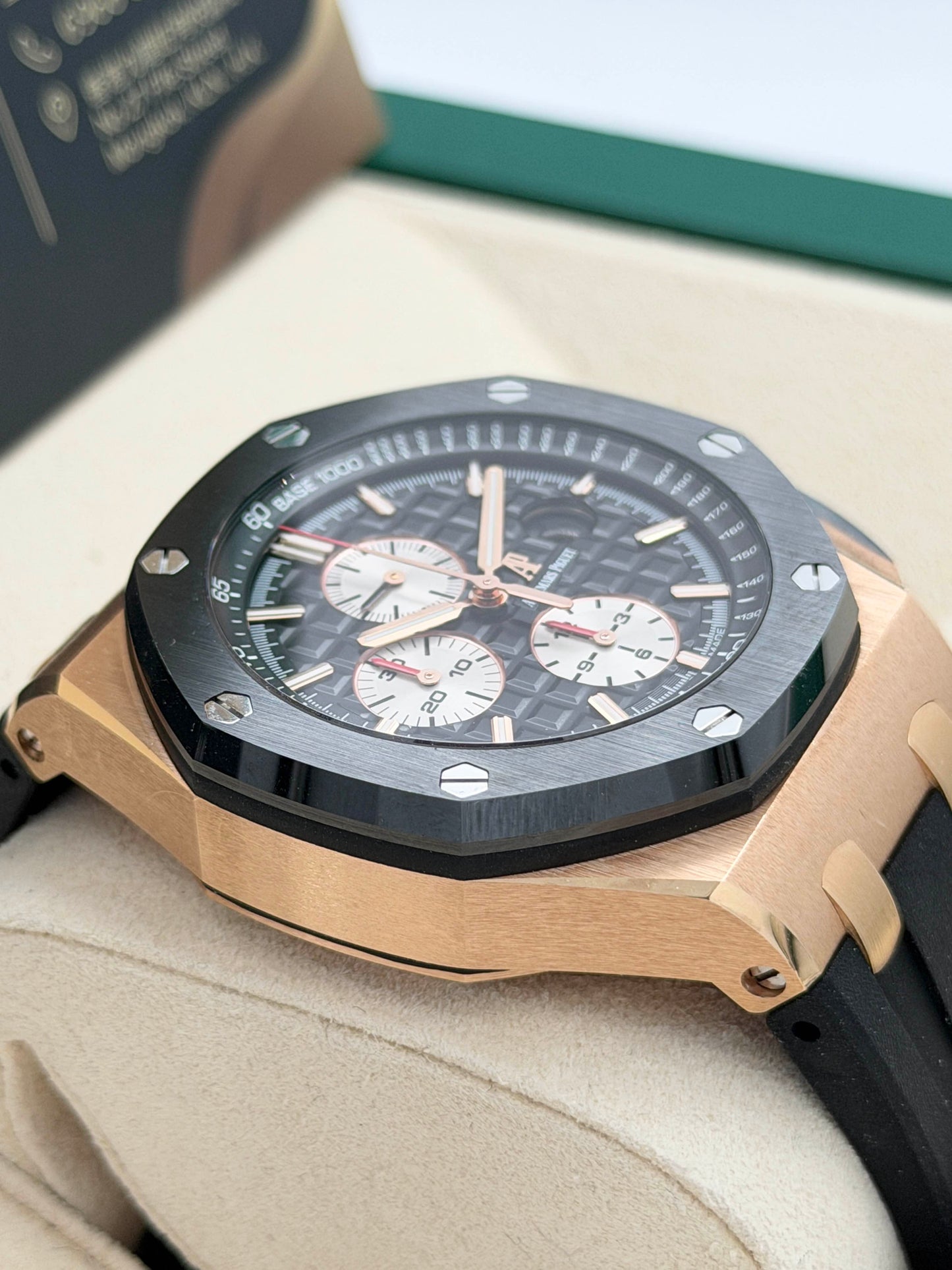 AUDEMARS PIGUET 愛彼錶 ROYAL OAK OFFSHORE CHRONOGRAPH 26401RO.OO.A002CA.01 18K玫瑰金
