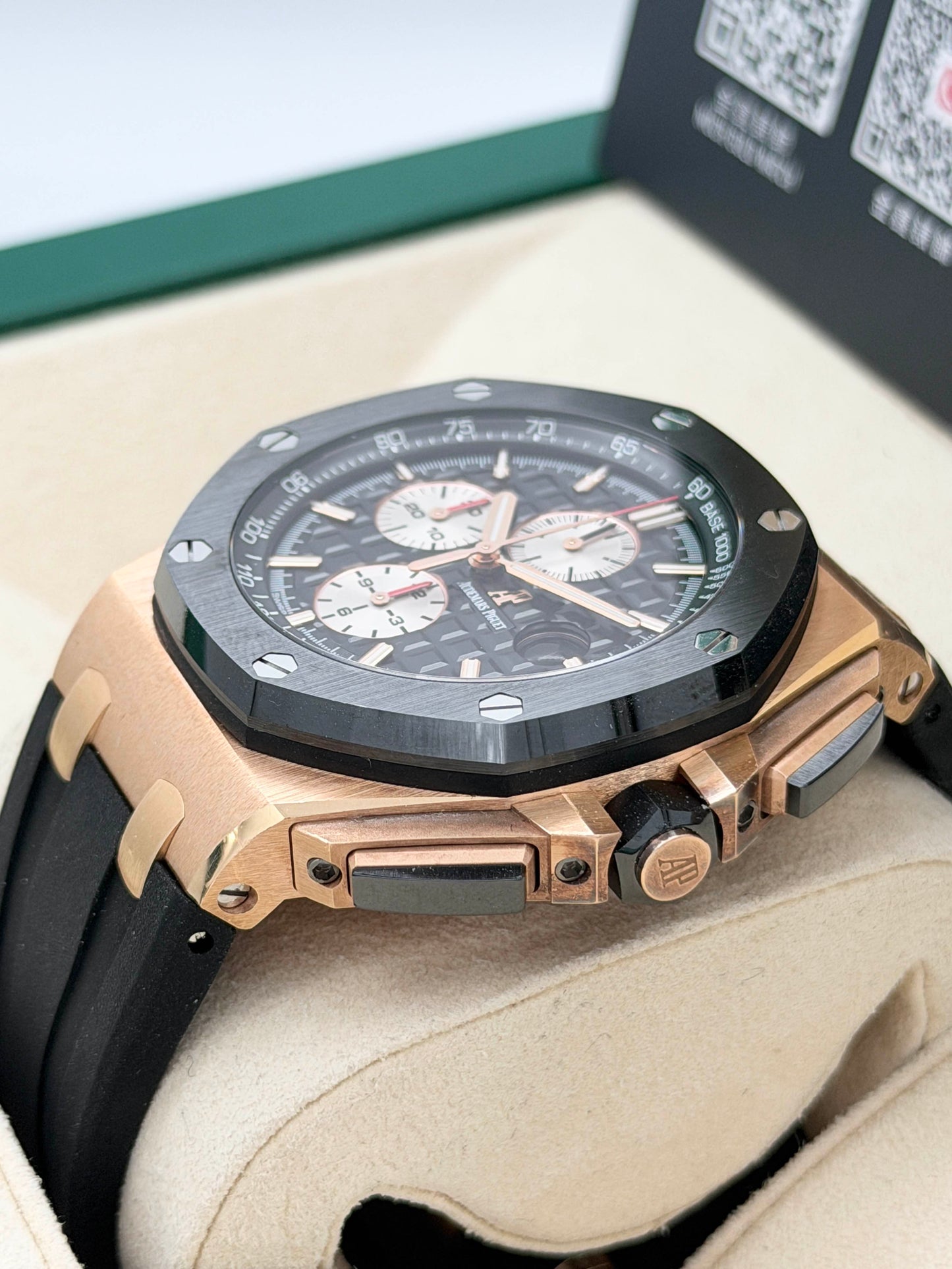 AUDEMARS PIGUET 愛彼錶 ROYAL OAK OFFSHORE CHRONOGRAPH 26401RO.OO.A002CA.01 18K玫瑰金