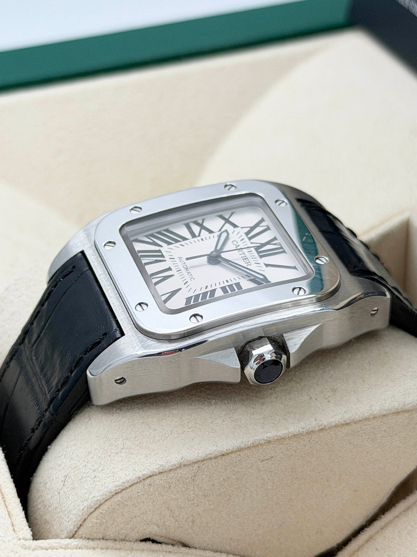 CARTIER 卡地亞 SANTOS 100 W20106X8 33MM 2012年