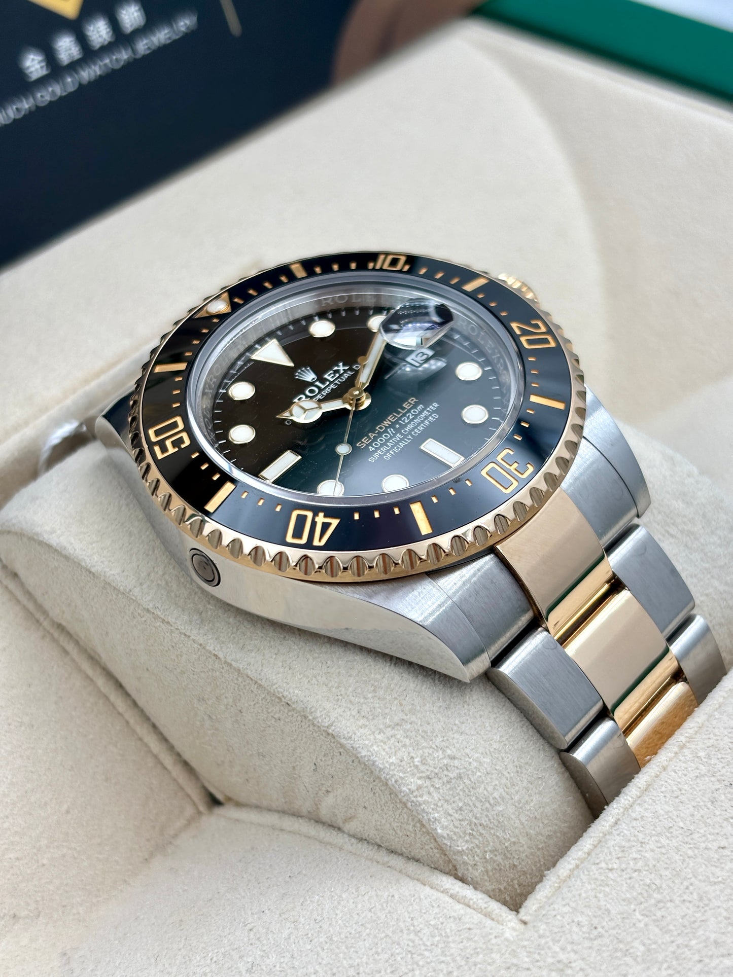 [SOLD OUT]二手 USED  ROLEX 勞力士 SUBMARINER DATE 126603 黑色 2020年4月 全套 FULL SET