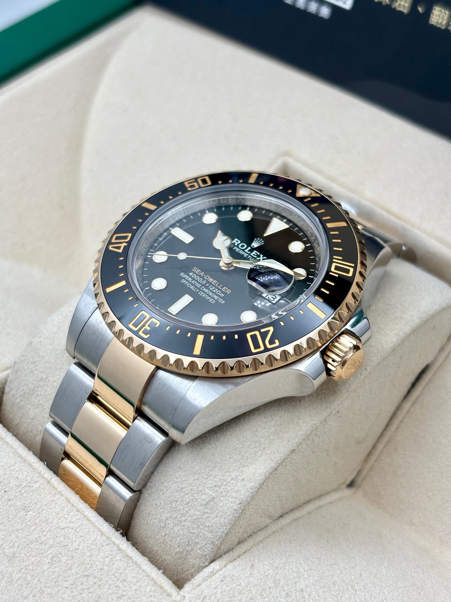 [SOLD OUT]二手 USED  ROLEX 勞力士 SUBMARINER DATE 126603 黑色 2020年4月 全套 FULL SET
