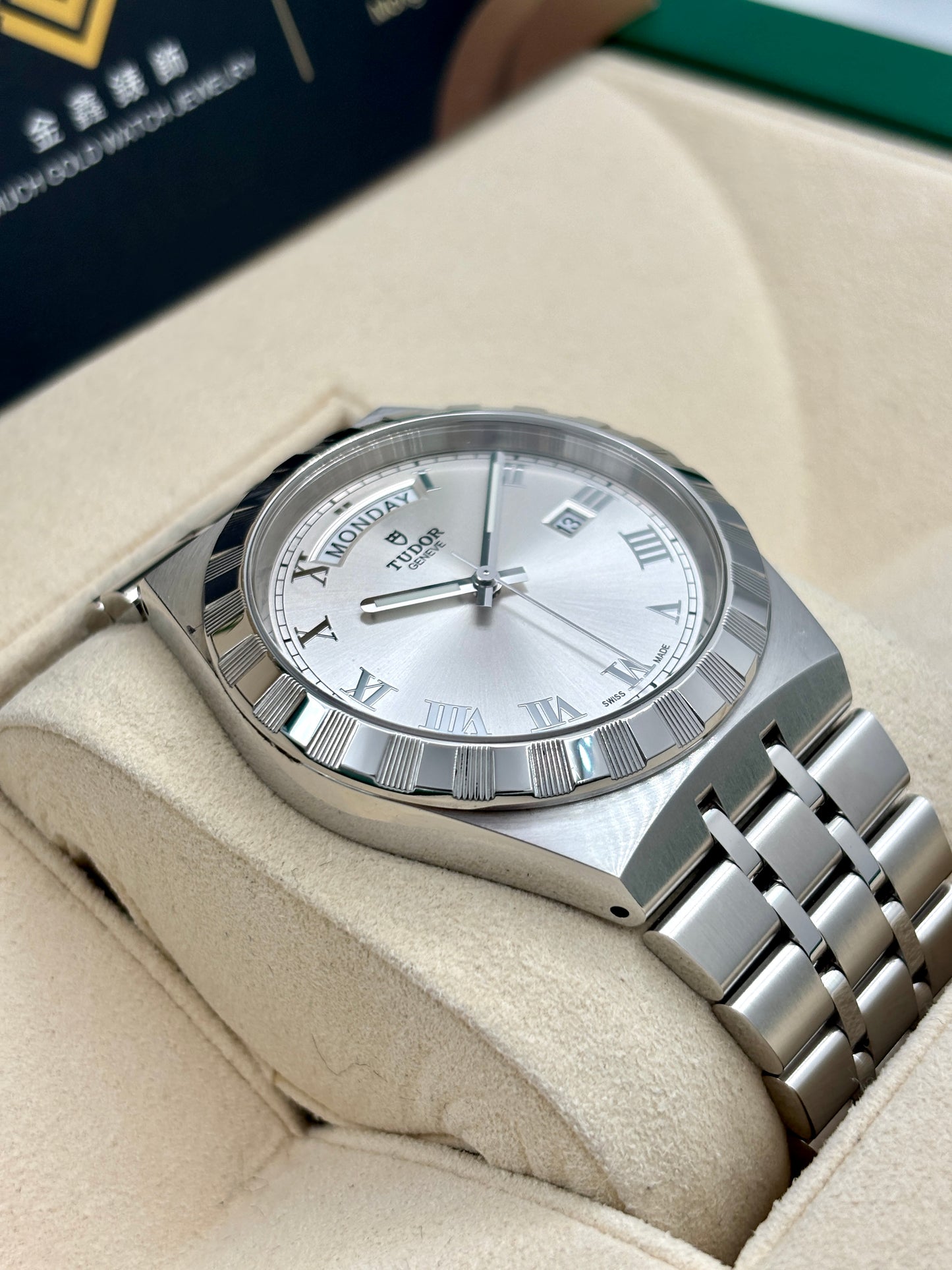 二手 USED  TUDOR 帝舵 ROYAL 28600 銀色 2021年3月 全套 FULL SET
